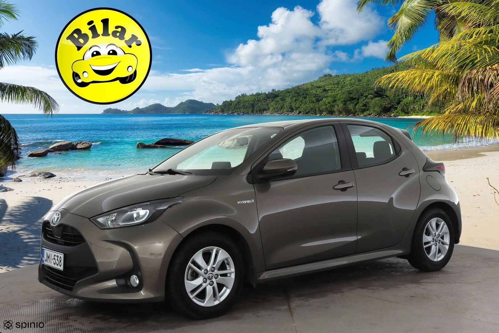 Toyota Yaris 2021 1,5 Hybrid Active - | ACC | Lohko | LED | P.Kamera | Ratinlämmitys | Navi | Apple&Android | Suomi-auto | Kahdet Renkaat | Merkkihuollettu |