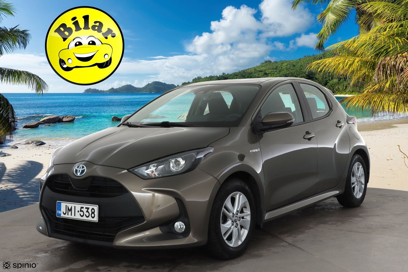 Toyota Yaris 2021 1,5 Hybrid Active - | ACC | Lohko | LED | P.Kamera | Ratinlämmitys | Navi | Apple&Android | Suomi-auto | Kahdet Renkaat | Merkkihuollettu |