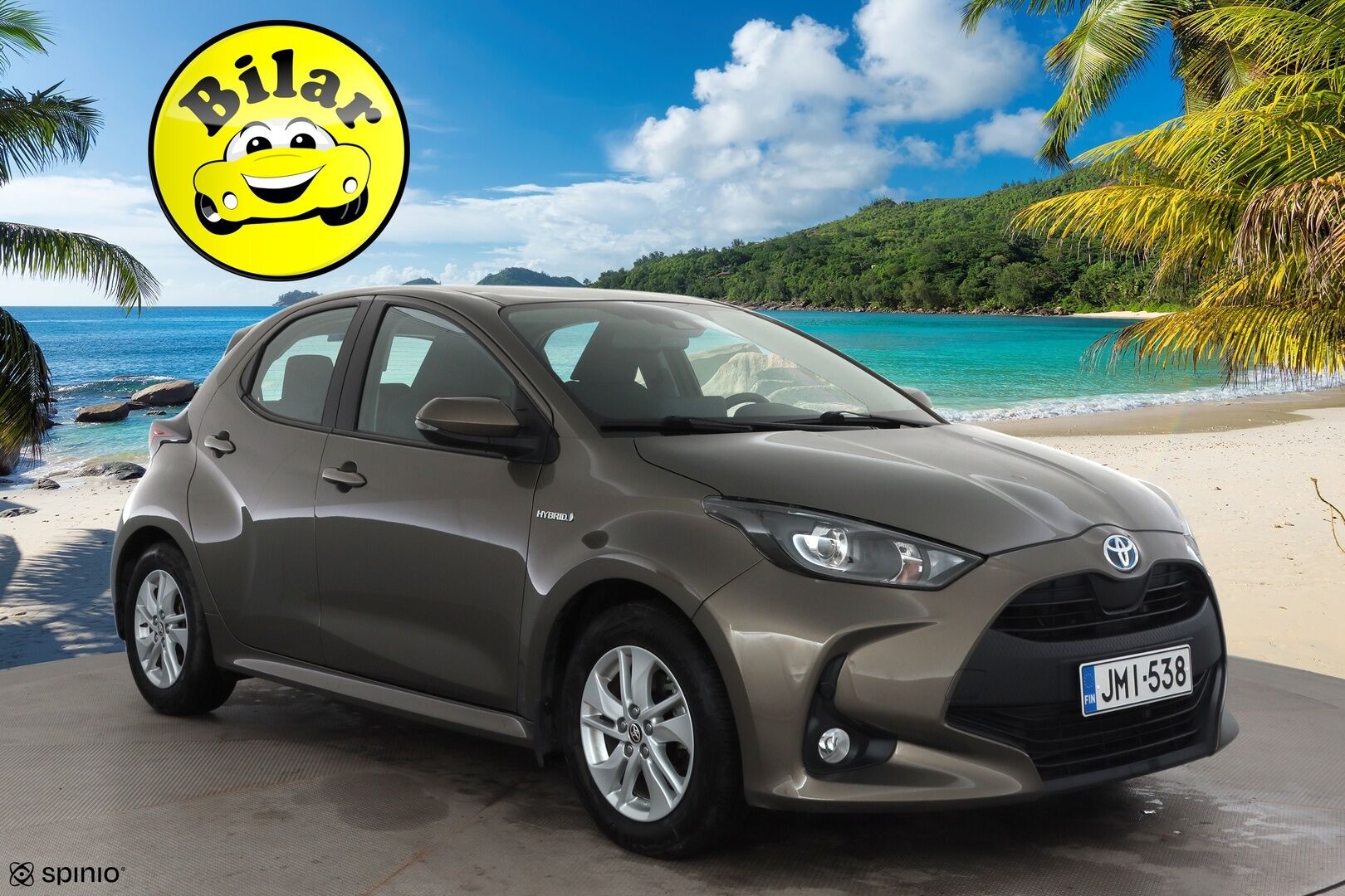 Toyota Yaris 2021 1,5 Hybrid Active - | ACC | Lohko | LED | P.Kamera | Ratinlämmitys | Navi | Apple&Android | Suomi-auto | Kahdet Renkaat | Merkkihuollettu |