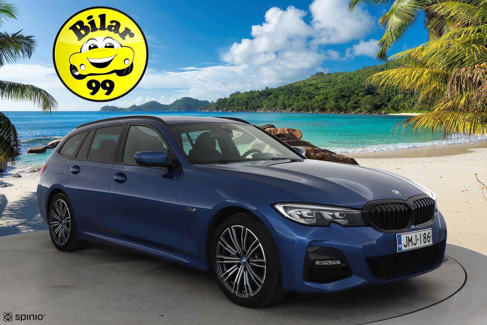 BMW 320 2022 G21 Touring 320e xDrive A Charged Edition M Sport / Muistipenkki / Digimittaristo / Navi / Vetokoukku / - 3,99 % KORKOTARJOUS TÄHÄN AUTOON 14.9. ASTI! - Hifi / Tutkat / Live Cockpit Prof. / Comfort Access /
