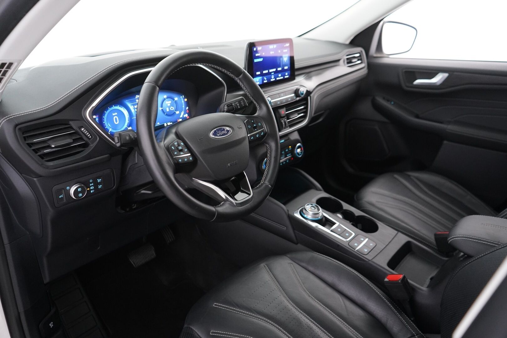Ford Kuga 2021 2,5 Hybrid (HEV) 190hv CVT AWD Vignale 5-ovinen - ACC | Alletaittuva koukku | HUD |  Nahkasisusta | Bang&Olufsen | Panoraama-kattoluukku | Kamera | Tutkat | Suomi-auto | Kahdet renkaat Fordin vanteilla