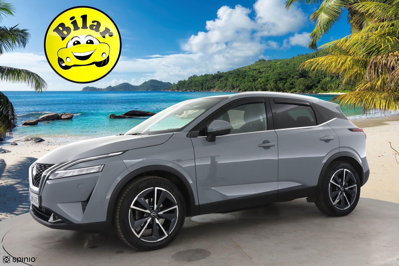 Nissan Qashqai 2023 MHEV 158 Xtronic 2WD Tekna+ - | HUD | 360-kamera | Adapt.vakkari | Muistipenkki | Koukku | Bose | Nahkaverhoilu | Hieronta | 