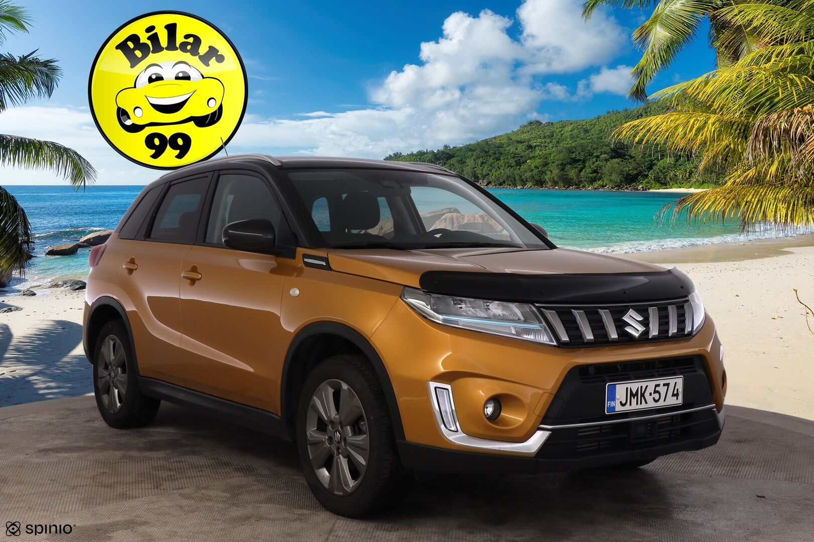 Suzuki Vitara 2023 1,4 BOOSTERJET 4WD GL+ 6MT HYBRID *ACC / Vetokoukku / P. Kamera / BLIS* - Suomi-auto / Merkkiliikkeen huoltohistoria!