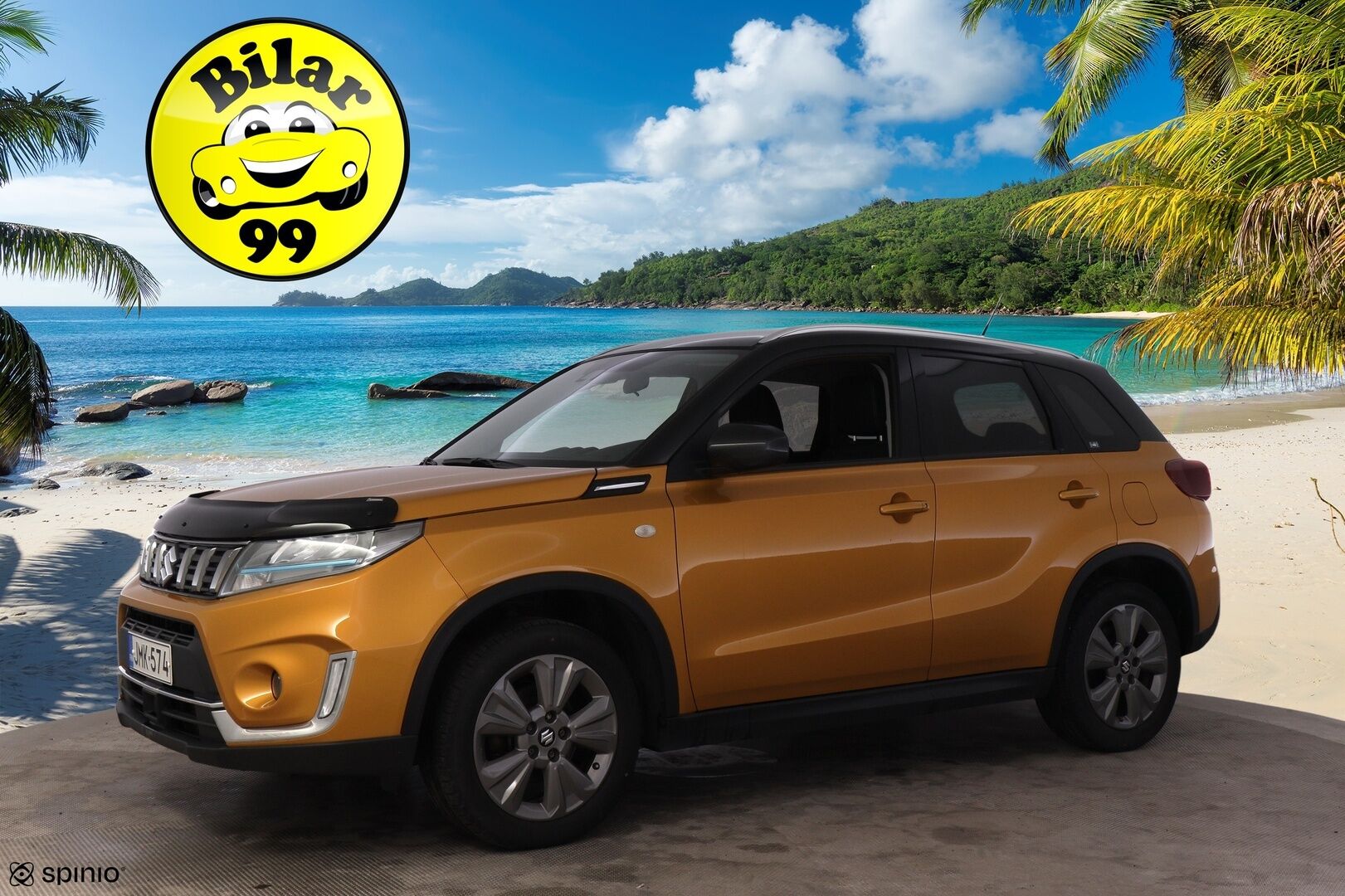 Suzuki Vitara 2023 1,4 BOOSTERJET 4WD GL+ 6MT HYBRID *ACC / Vetokoukku / P. Kamera / BLIS* - Suomi-auto / Merkkiliikkeen huoltohistoria!
