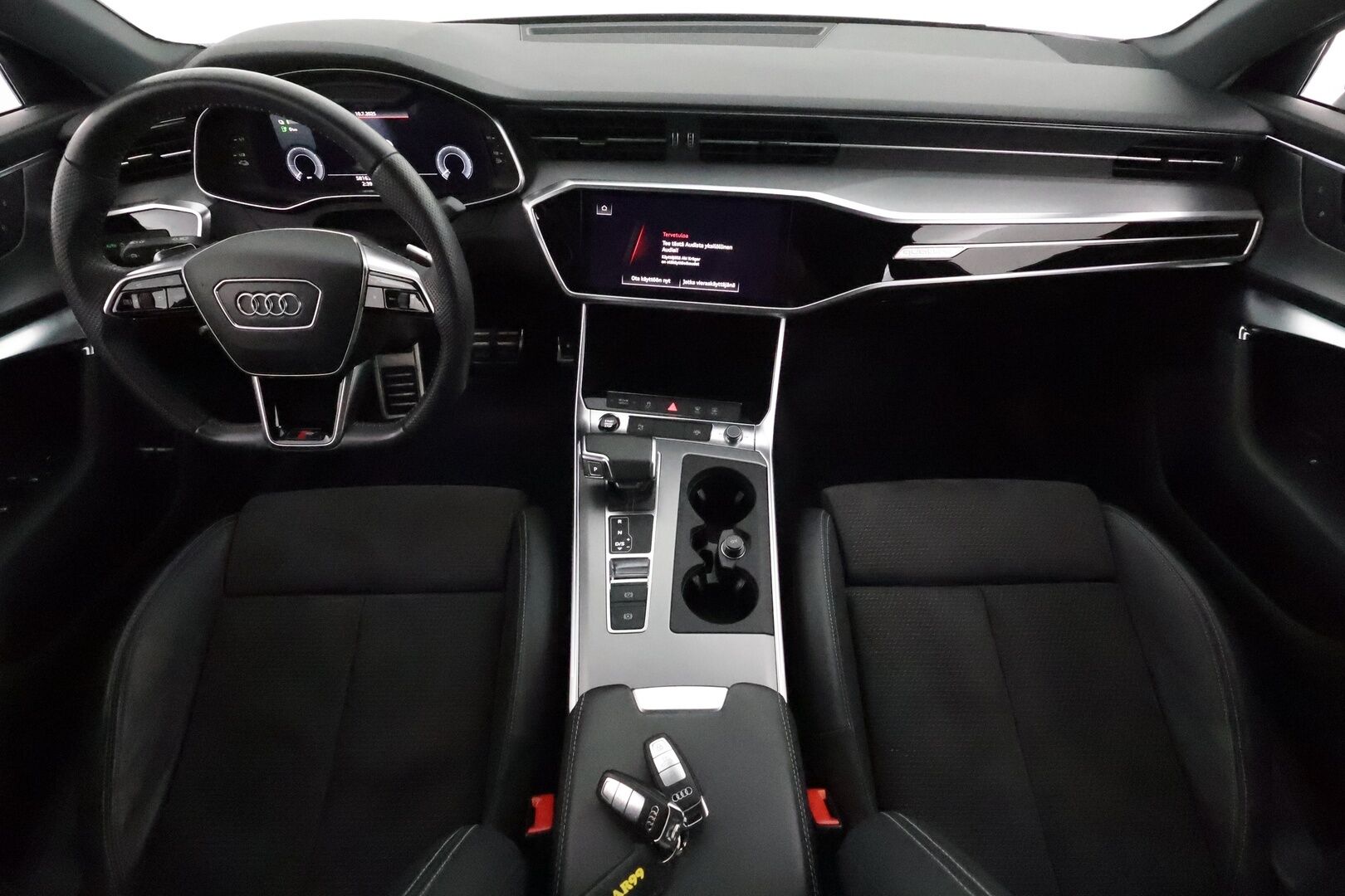 Audi A6 2021 55 TFSI e Quattro S-Tronic S-Line **Adapt.vakkari / Matrix-LED / P.Kamera / Sporttipenkit / Navi / Koukku** - 3,99 % KORKOTARJOUS TÄHÄN AUTOON - 2x Latauskaapelit / Kahdet Renkaat
