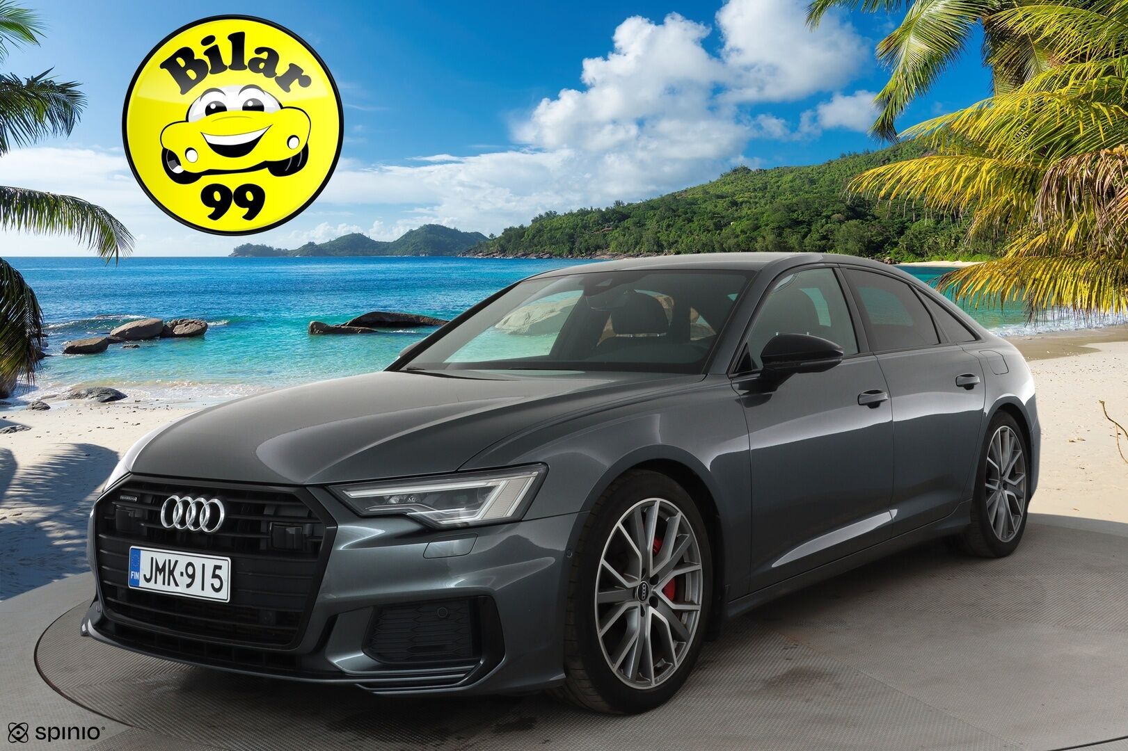 Audi A6 2021 55 TFSI e Quattro S-Tronic S-Line **Adapt.vakkari / Matrix-LED / P.Kamera / Sporttipenkit / Navi / Koukku** - 3,99 % KORKOTARJOUS TÄHÄN AUTOON - 2x Latauskaapelit / Kahdet Renkaat