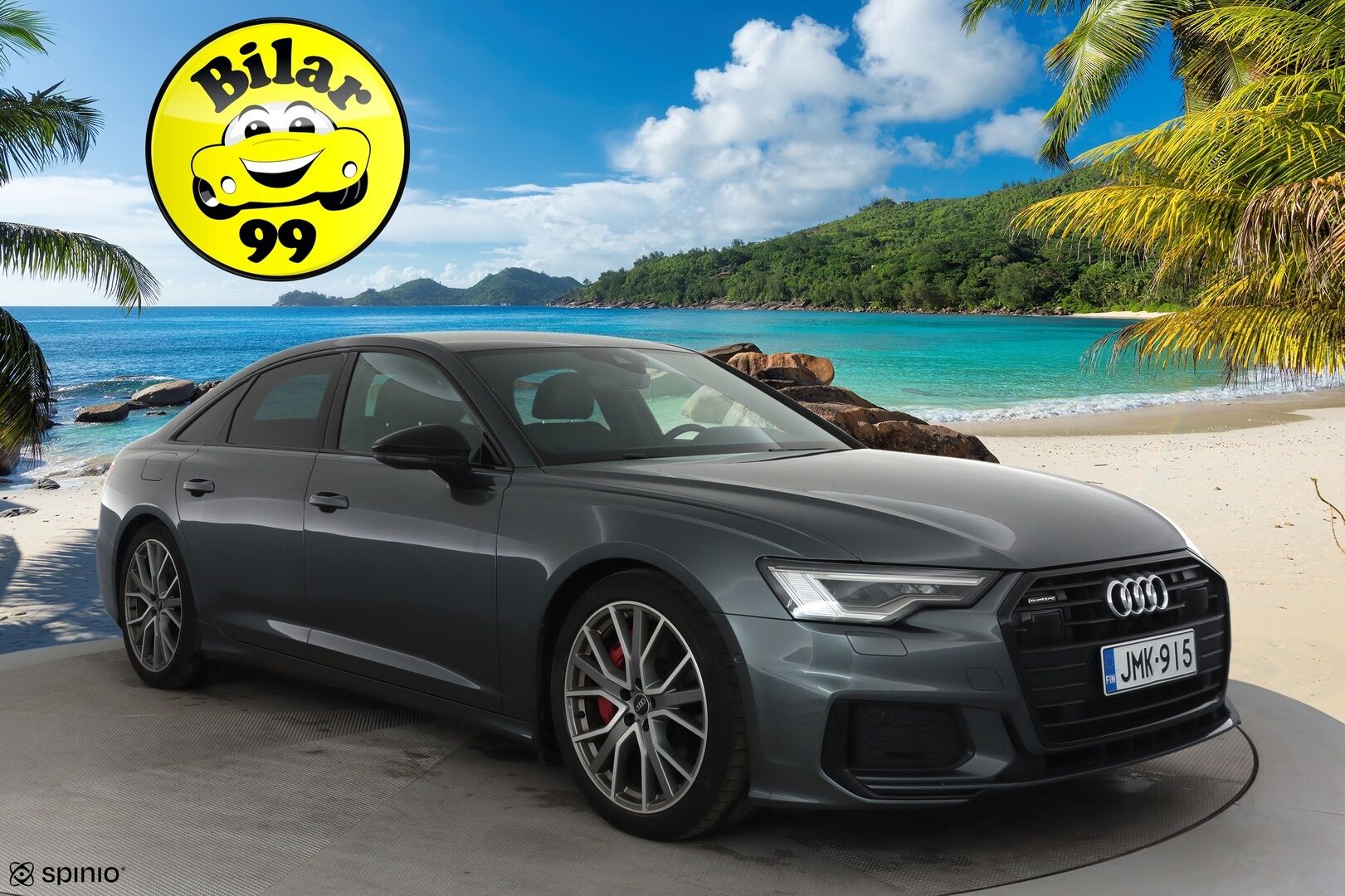 Audi A6 2021 55 TFSI e Quattro S-Tronic S-Line **Adapt.vakkari / Matrix-LED / P.Kamera / Sporttipenkit / Navi / Koukku** - 3,99 % KORKOTARJOUS TÄHÄN AUTOON - 2x Latauskaapelit / Kahdet Renkaat