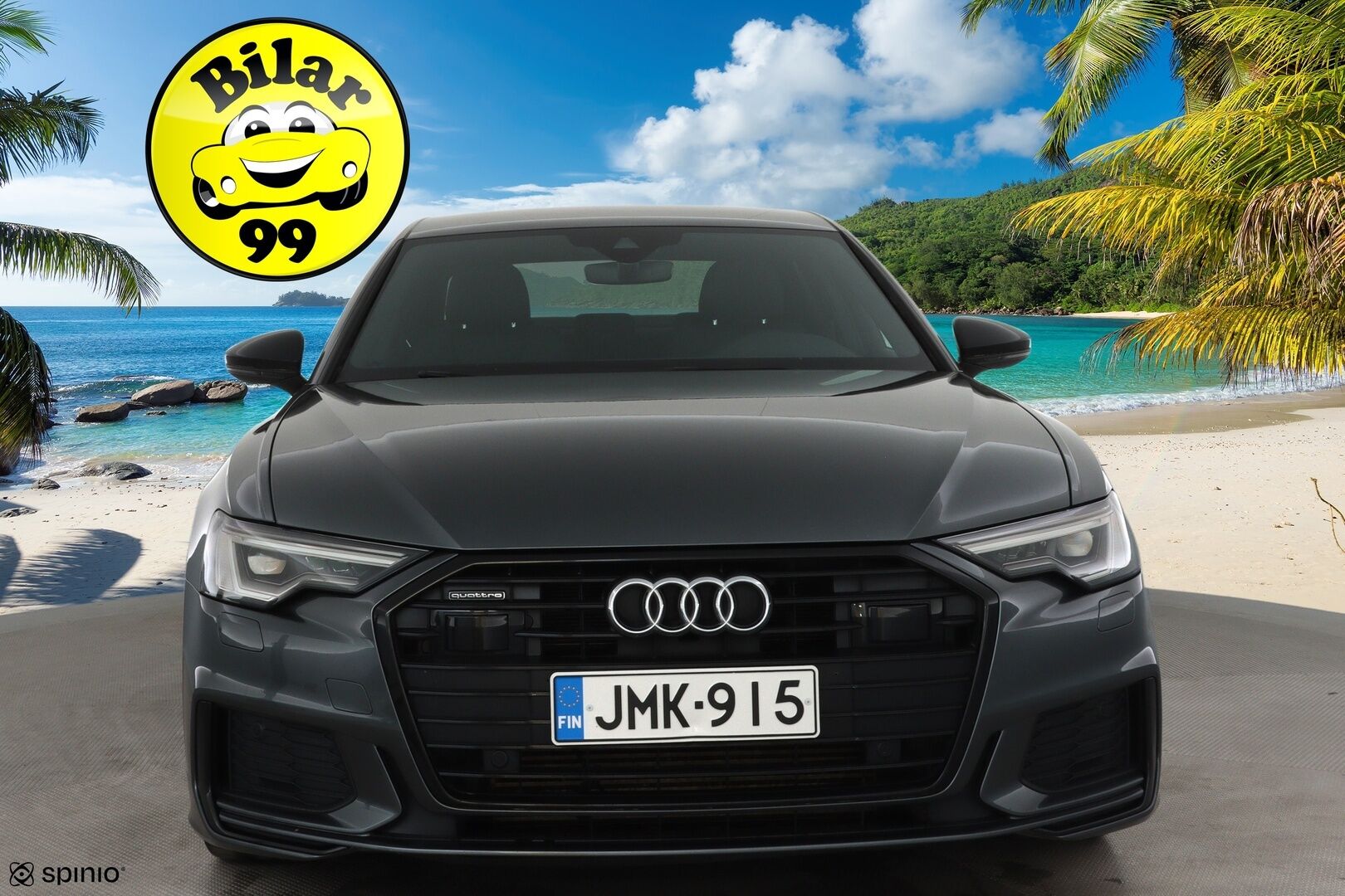 Audi A6 2021 55 TFSI e Quattro S-Tronic S-Line **Adapt.vakkari / Matrix-LED / P.Kamera / Sporttipenkit / Navi / Koukku** - 3,99 % KORKOTARJOUS TÄHÄN AUTOON - 2x Latauskaapelit / Kahdet Renkaat
