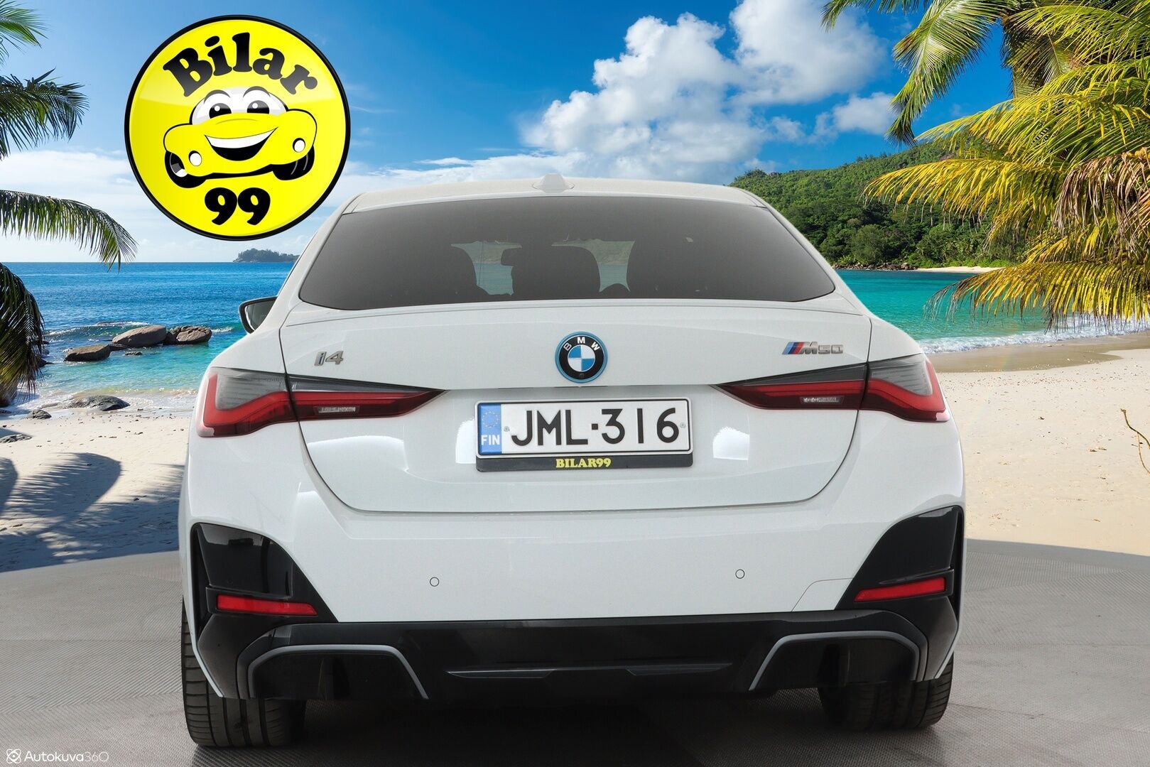 BMW I4 M50 2023 M50 **Widescreen / Adapt.Vakkari / P.Kamera / LED-valot / Harman/Kardon / Sporttipenkki Muistilla / Navi / Kaistavahti** - 3,99 % KORKOTARJOUS TÄHÄN AUTOON - Digimittaristo / 2x Renkaat