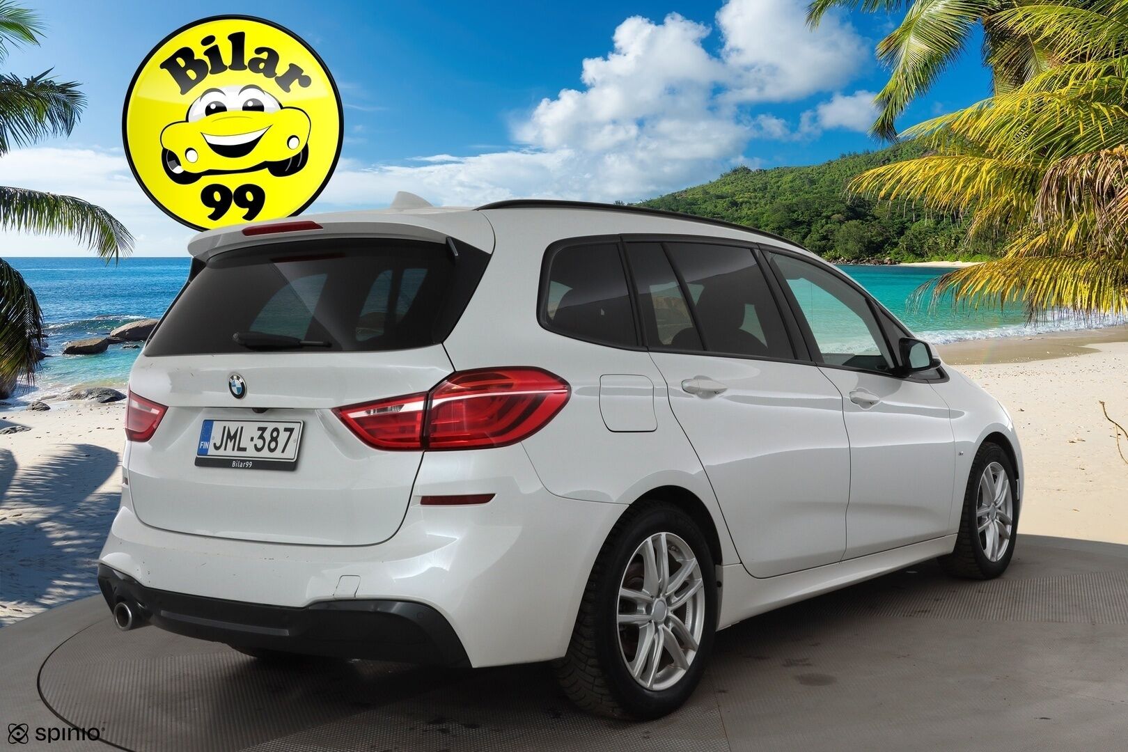 BMW 218 2022 F46 Gran Tourer 218i A Business M Sport 7-p - | 1-om. Suomi-auto | Vakkari | Sporttipenkit | P-kamera | Navi | Koukku | LED-valot |