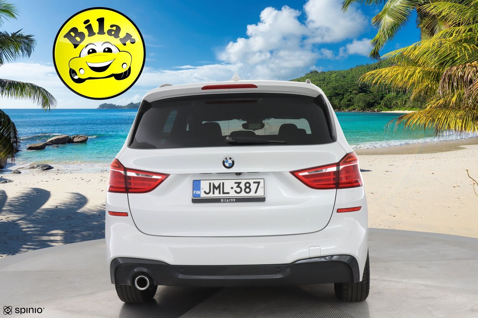 BMW 218 2022 F46 Gran Tourer 218i A Business M Sport 7-p - | 1-om. Suomi-auto | Vakkari | Sporttipenkit | P-kamera | Navi | Koukku | LED-valot |