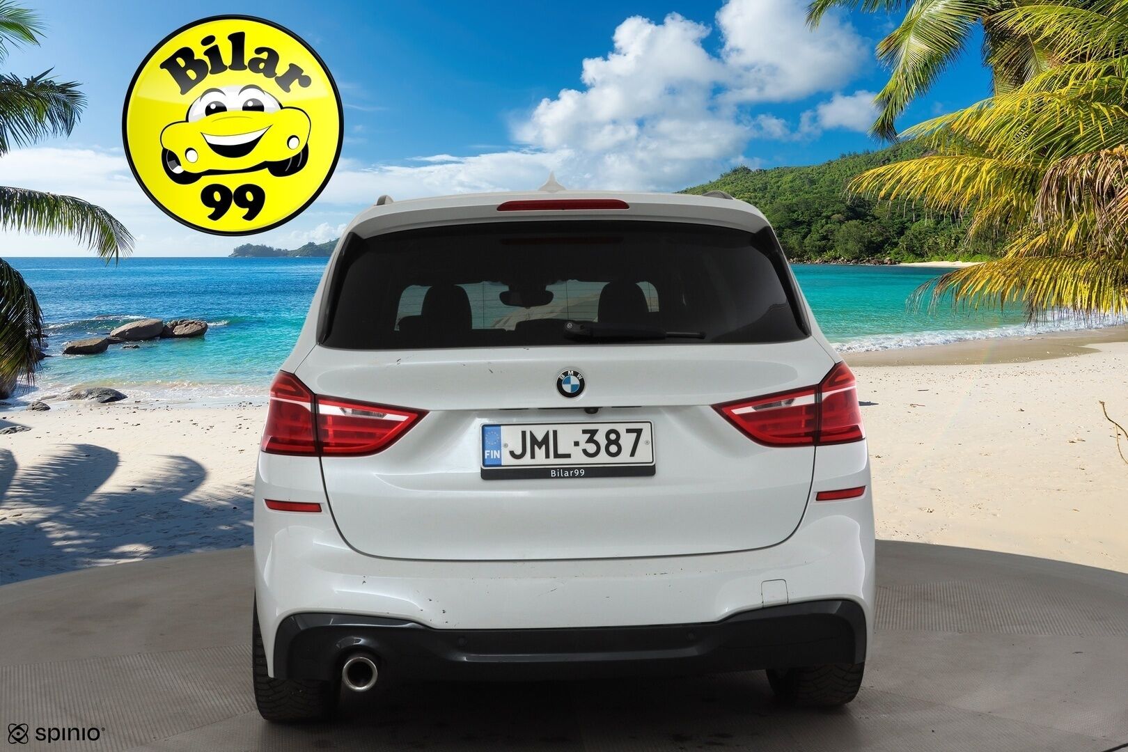 BMW 218 2022 F46 Gran Tourer 218i A Business M Sport 7-p - | 1-om. Suomi-auto | Vakkari | Sporttipenkit | P-kamera | Navi | Koukku | LED-valot |