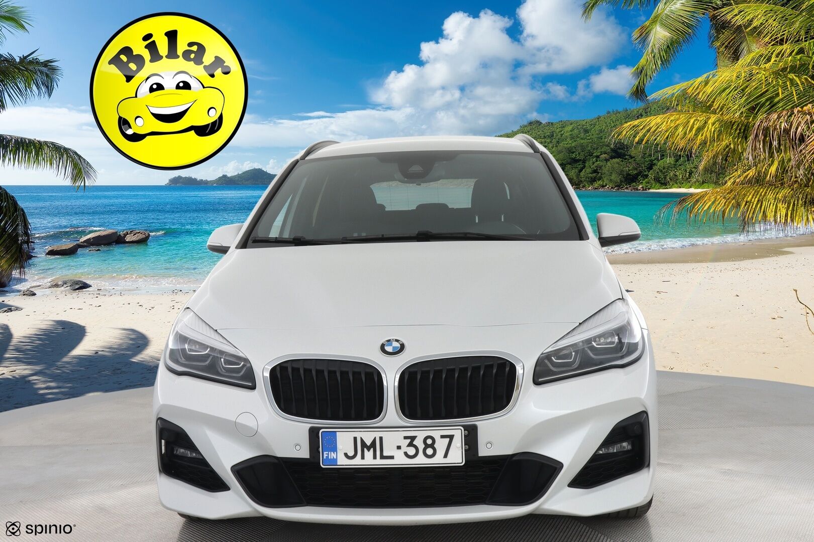 BMW 218 2022 F46 Gran Tourer 218i A Business M Sport 7-p - | 1-om. Suomi-auto | Vakkari | Sporttipenkit | P-kamera | Navi | Koukku | LED-valot |