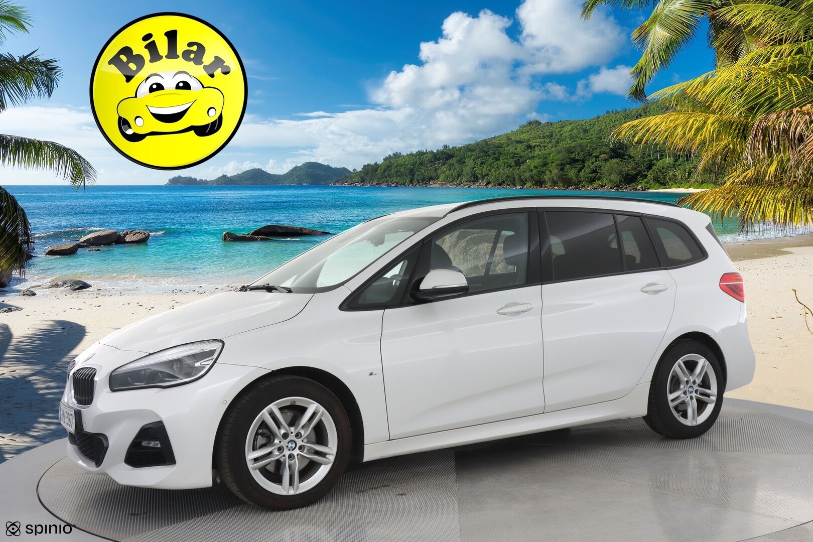 BMW 218 2022 F46 Gran Tourer 218i A Business M Sport 7-p - | 1-om. Suomi-auto | Vakkari | Sporttipenkit | P-kamera | Navi | Koukku | LED-valot |