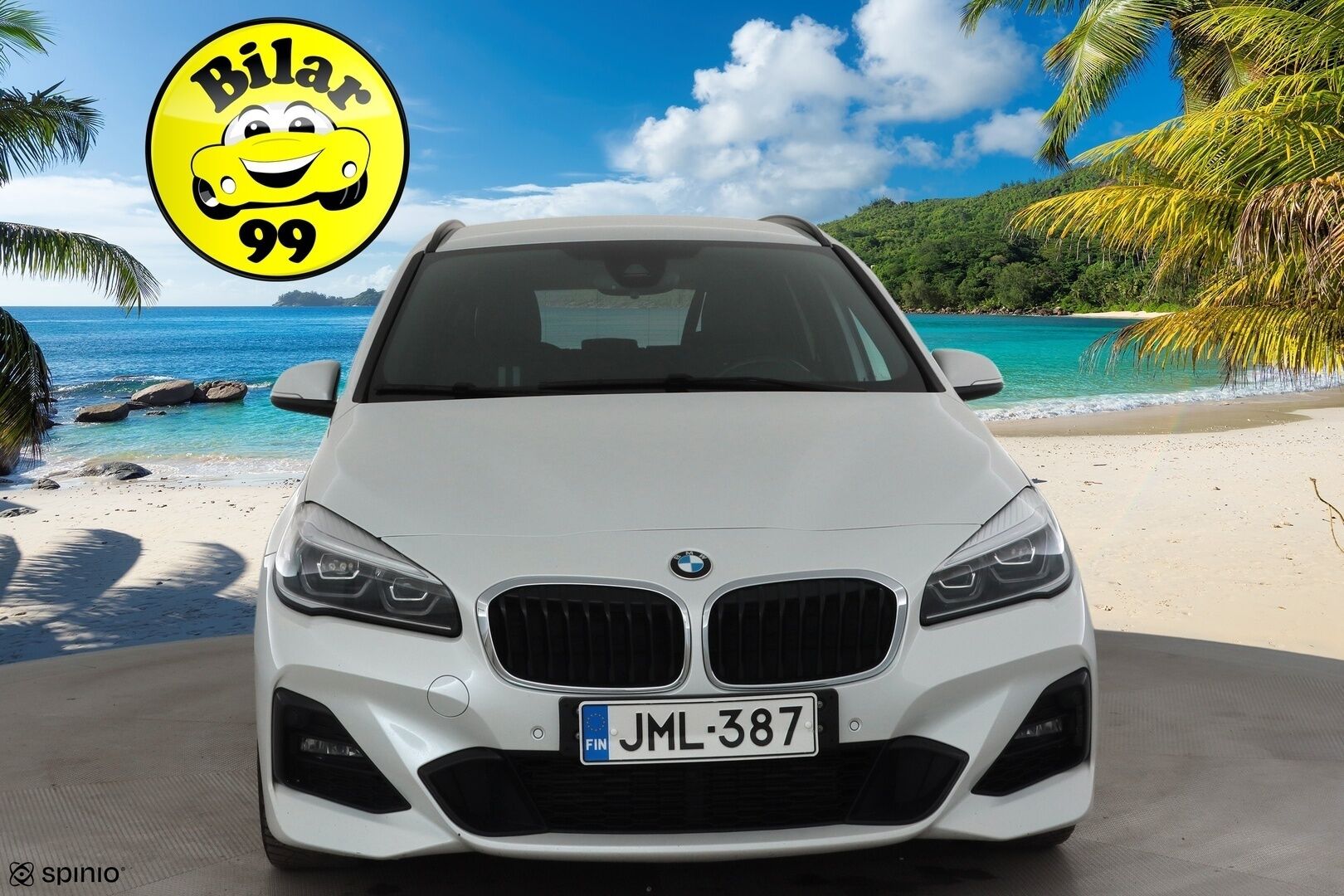 BMW 218 2022 F46 Gran Tourer 218i A Business M Sport 7-p - | 1-om. Suomi-auto | Vakkari | Sporttipenkit | P-kamera | Navi | Koukku | LED-valot |