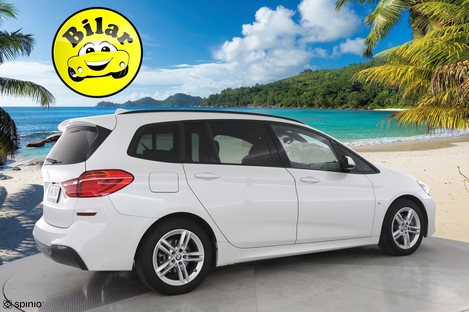 BMW 218 2022 F46 Gran Tourer 218i A Business M Sport 7-p - | 1-om. Suomi-auto | Vakkari | Sporttipenkit | P-kamera | Navi | Koukku | LED-valot |