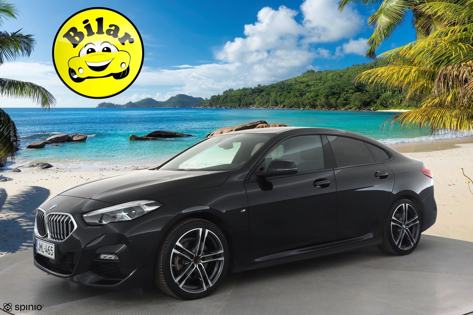 BMW 218 2022 F44 Gran Coupé 218i A Business M Sport - | Sporttipenkit | Koukku | Puolinahat | Vakkari | Kaistavahti | Ambient | P.tutkat | Lohko+sisälämmitin | 2x renkaat aluin | 1-om suomiauto | 