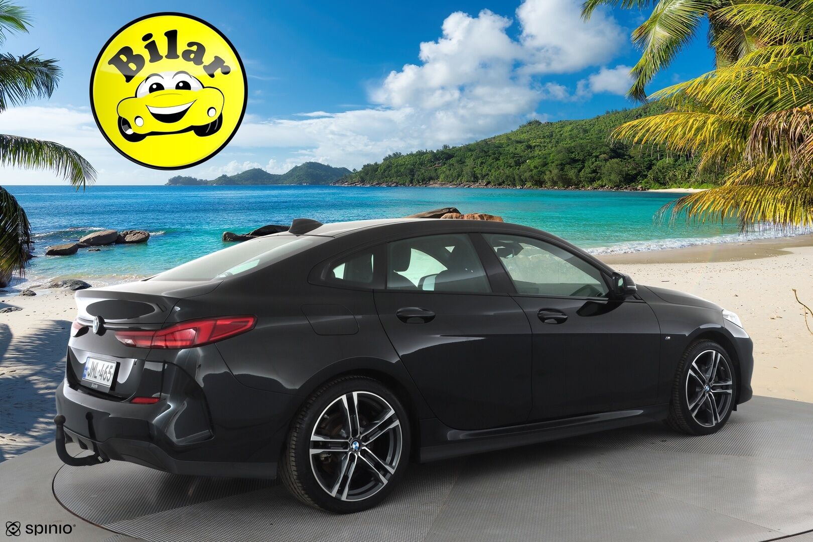BMW 218 2022 F44 Gran Coupé 218i A Business M Sport - | Sporttipenkit | Koukku | Puolinahat | Vakkari | Kaistavahti | Ambient | P.tutkat | Lohko+sisälämmitin | 2x renkaat aluin | 1-om suomiauto | 