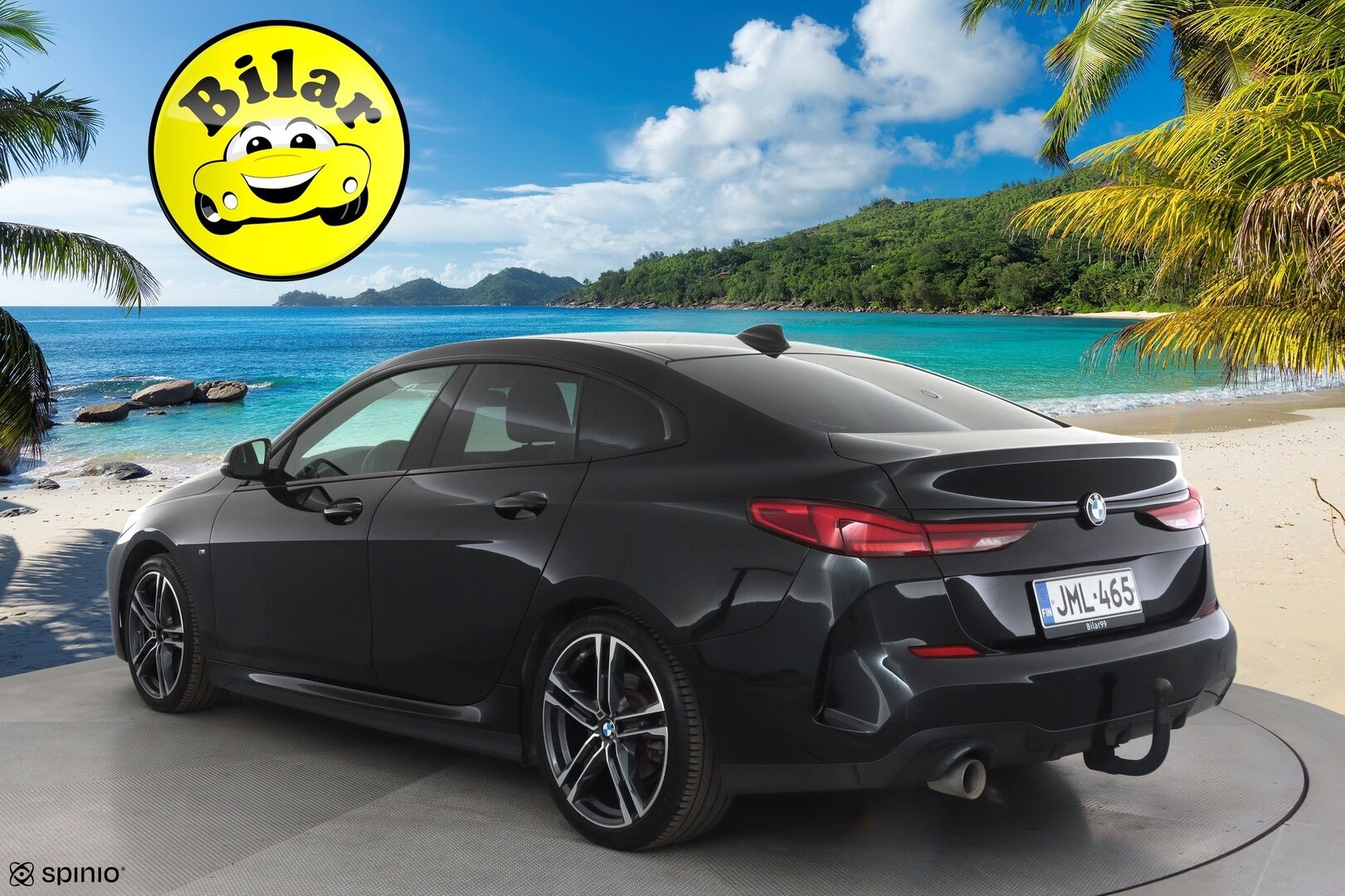 BMW 218 2022 F44 Gran Coupé 218i A Business M Sport - | Sporttipenkit | Koukku | Puolinahat | Vakkari | Kaistavahti | Ambient | P.tutkat | Lohko+sisälämmitin | 2x renkaat aluin | 1-om suomiauto | 