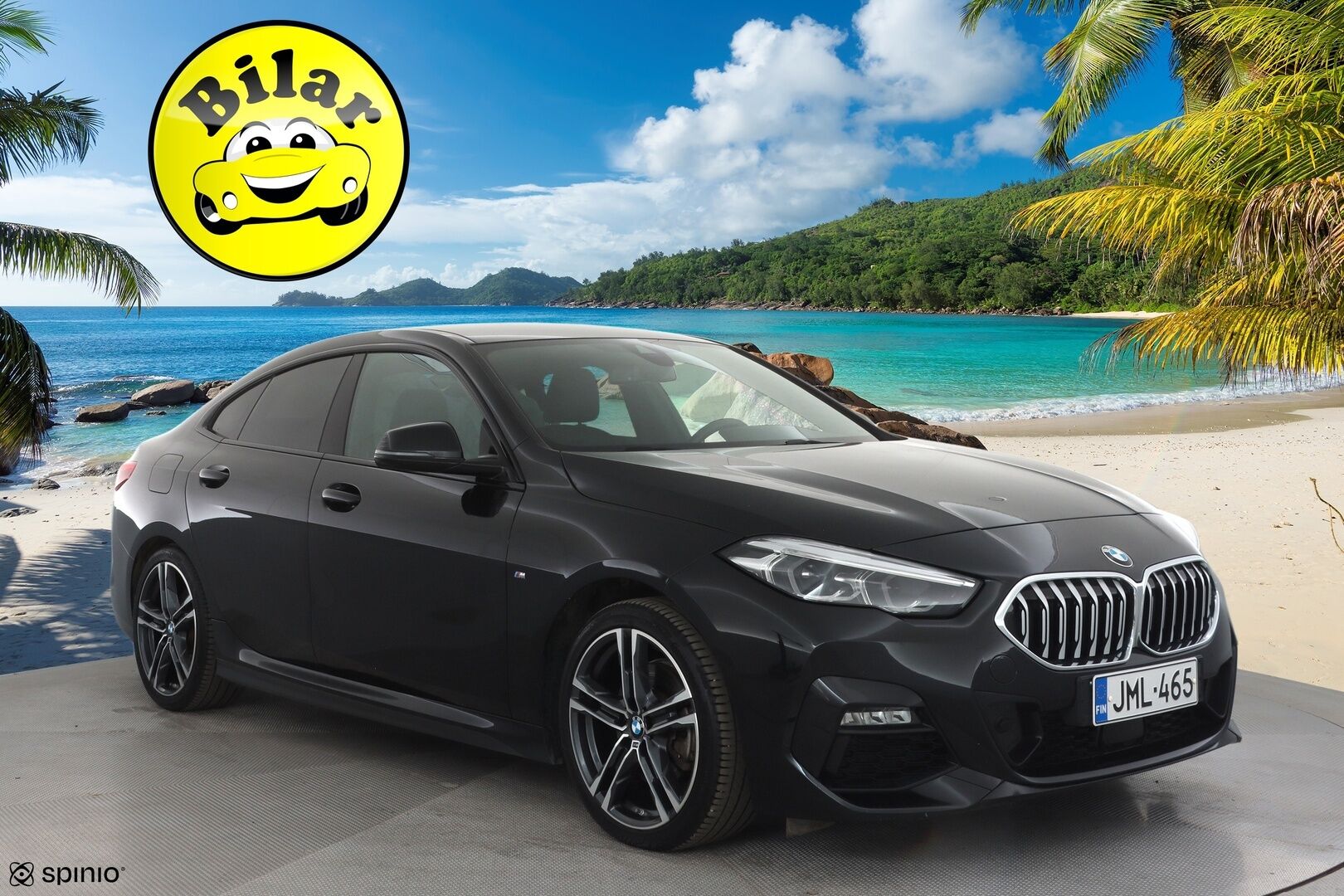 BMW 218 2022 F44 Gran Coupé 218i A Business M Sport - | Sporttipenkit | Koukku | Puolinahat | Vakkari | Kaistavahti | Ambient | P.tutkat | Lohko+sisälämmitin | 2x renkaat aluin | 1-om suomiauto | 