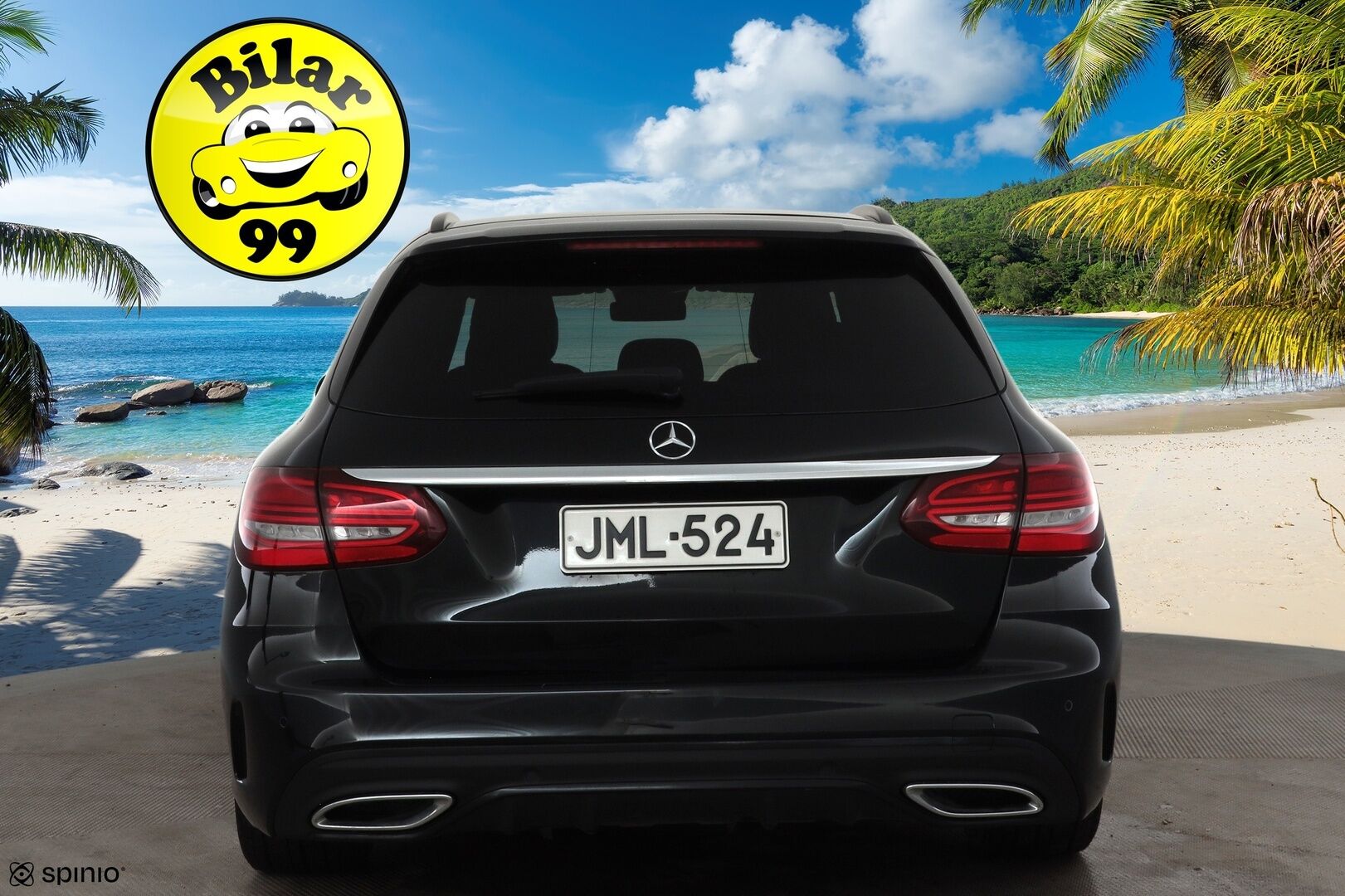 Mercedes-Benz C 2020 220 d T A Business AMG * Distronic+ / P.kamera / Multibeam / Koukku / Sporttipenkit * - HULLUT JOULUT KORKOTARJOUS 2,49% 