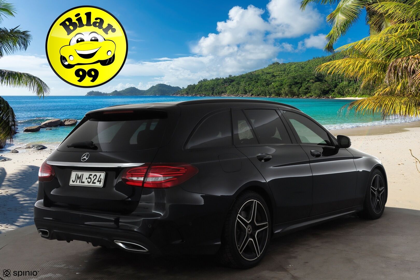 Mercedes-Benz C 2020 220 d T A Business AMG * Distronic+ / P.kamera / Multibeam / Koukku / Sporttipenkit * - Näyttävä / Kattavasti varusteltu / Ilmainen kotiintoimitus