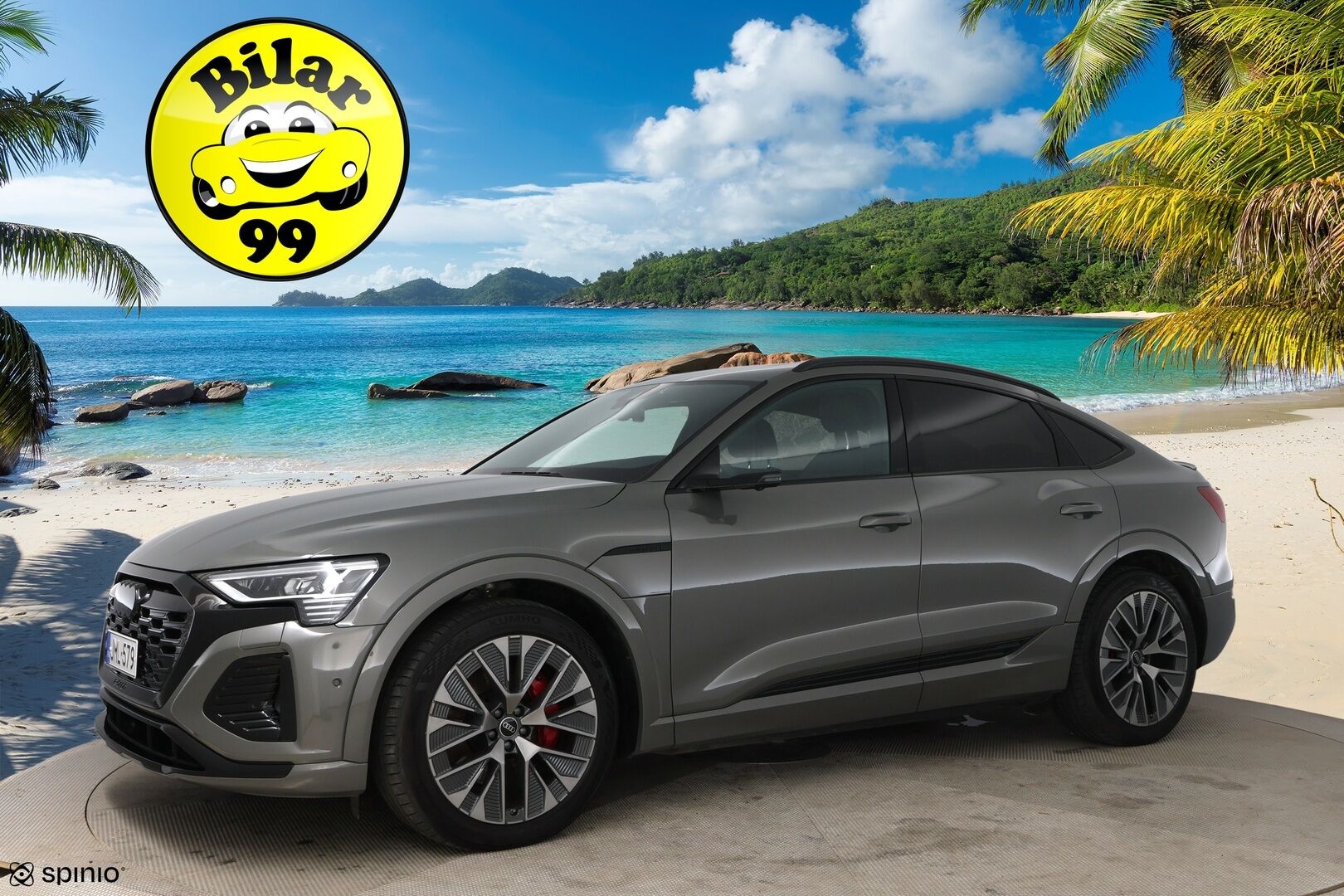 AUDI Q8 E-TRON 2024 Sportback 55 quattro S line - 2,99 % KORKOTARJOUS TÄHÄN AUTOON 14.9. ASTI! - Adapt. Vakkari / Ilma-alusta / Digipeilit / HUD / 360° Kamera / Panorama / Matrix LED / Sporttipenkki Muistilla / KeylessGo