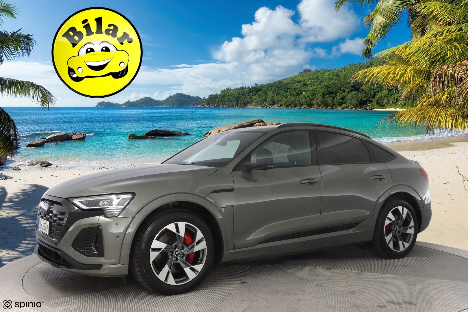 AUDI Q8 E-TRON 2024 Sportback 55 quattro S line - Adapt. Vakkari | Ilma-alusta | Digipeilit | HUD | 360° Kamera / Panorama | Matrix LED | Sporttipenkki Muistilla | KeylessGo