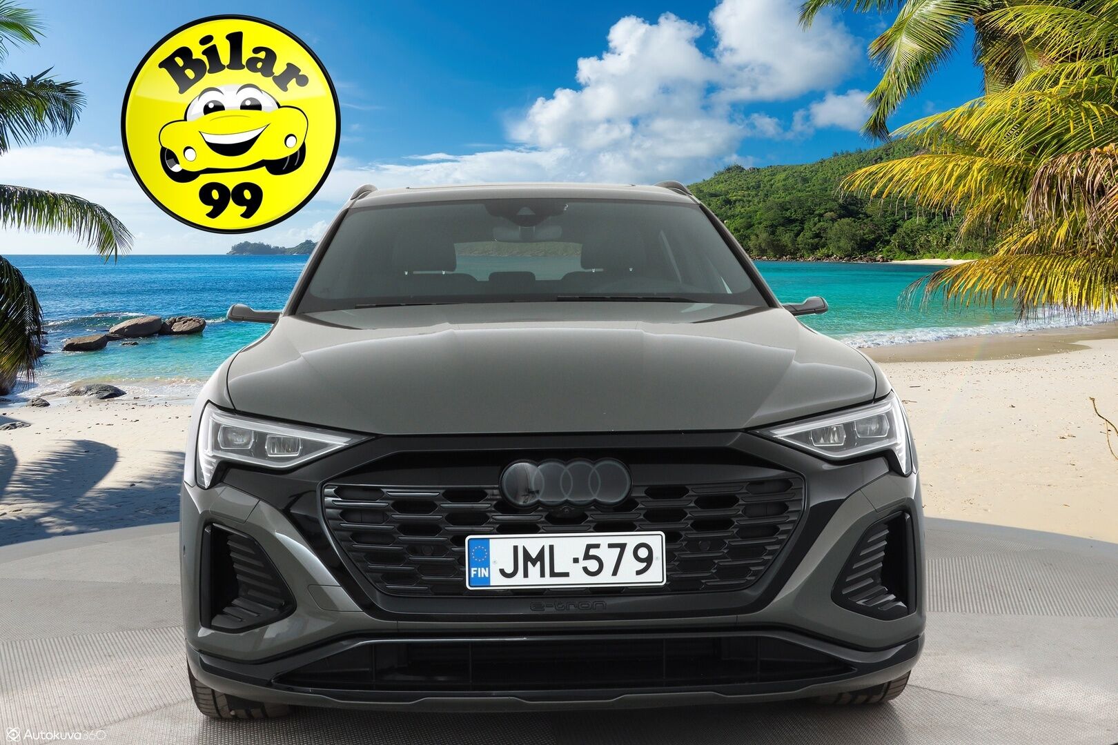 AUDI Q8 E-TRON 2024 Sportback 55 quattro S line - 2,99 % KORKOTARJOUS TÄHÄN AUTOON 14.9. ASTI! - Adapt. Vakkari / Ilma-alusta / Digipeilit / HUD / 360° Kamera / Panorama / Matrix LED / Sporttipenkki Muistilla / KeylessGo