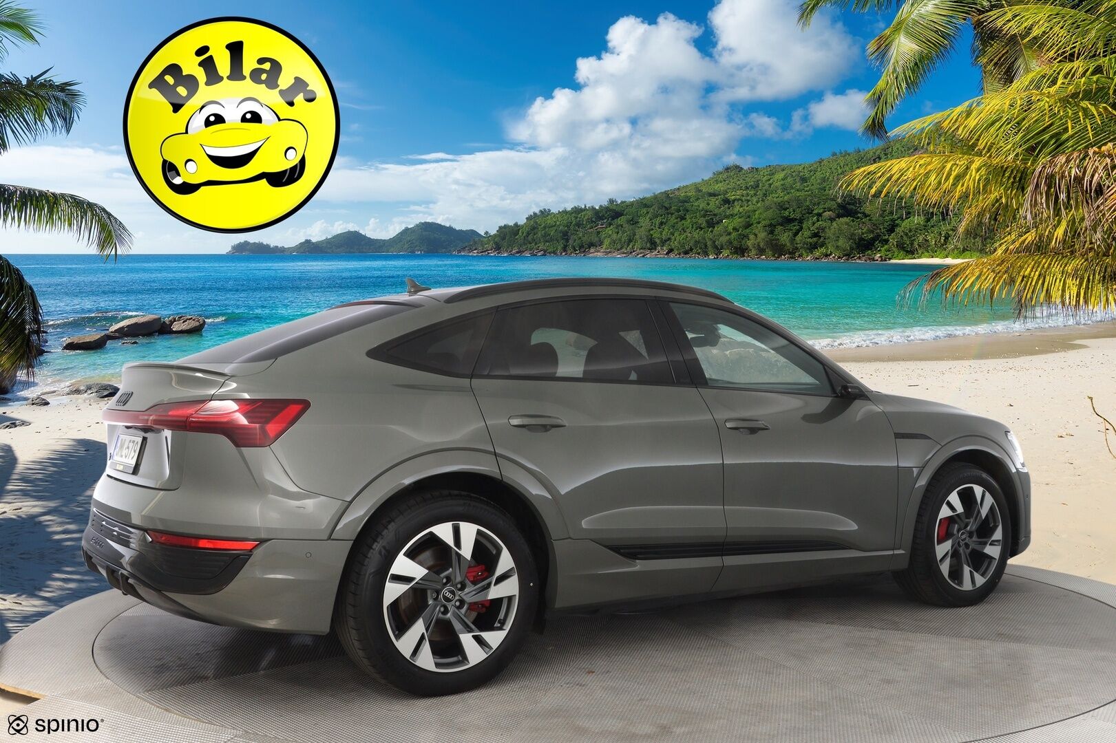 AUDI Q8 E-TRON 2024 Sportback 55 quattro S line - ACC | Ilma-alusta | Digipeilit | HUD | 360° Kamera / Panorama | Matrix LED | Sporttipenkki Muistilla | KeylessGo