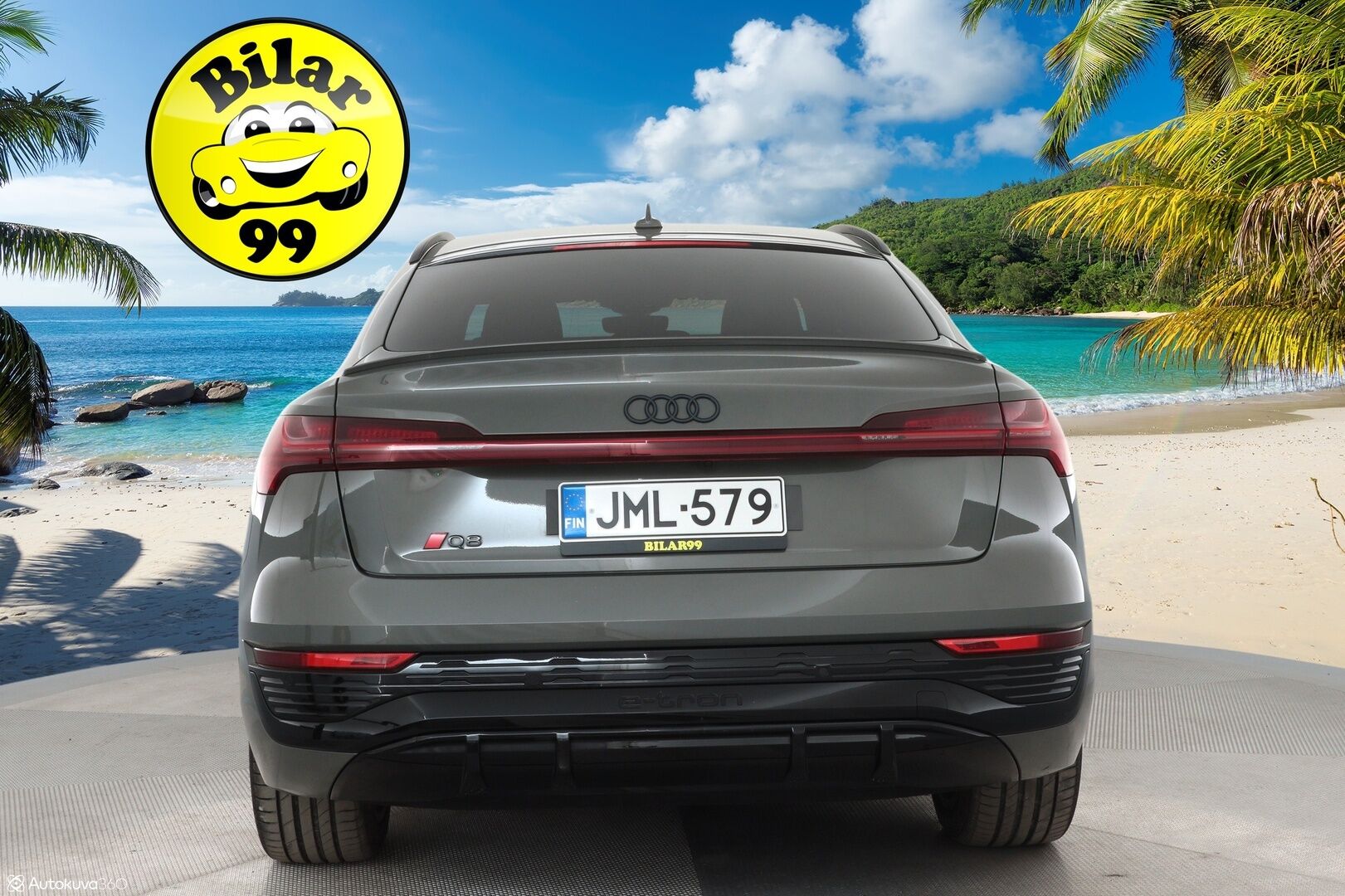 AUDI Q8 E-TRON 2024 Sportback 55 quattro S line - 2,99 % KORKOTARJOUS TÄHÄN AUTOON 14.9. ASTI! - Adapt. Vakkari / Ilma-alusta / Digipeilit / HUD / 360° Kamera / Panorama / Matrix LED / Sporttipenkki Muistilla / KeylessGo