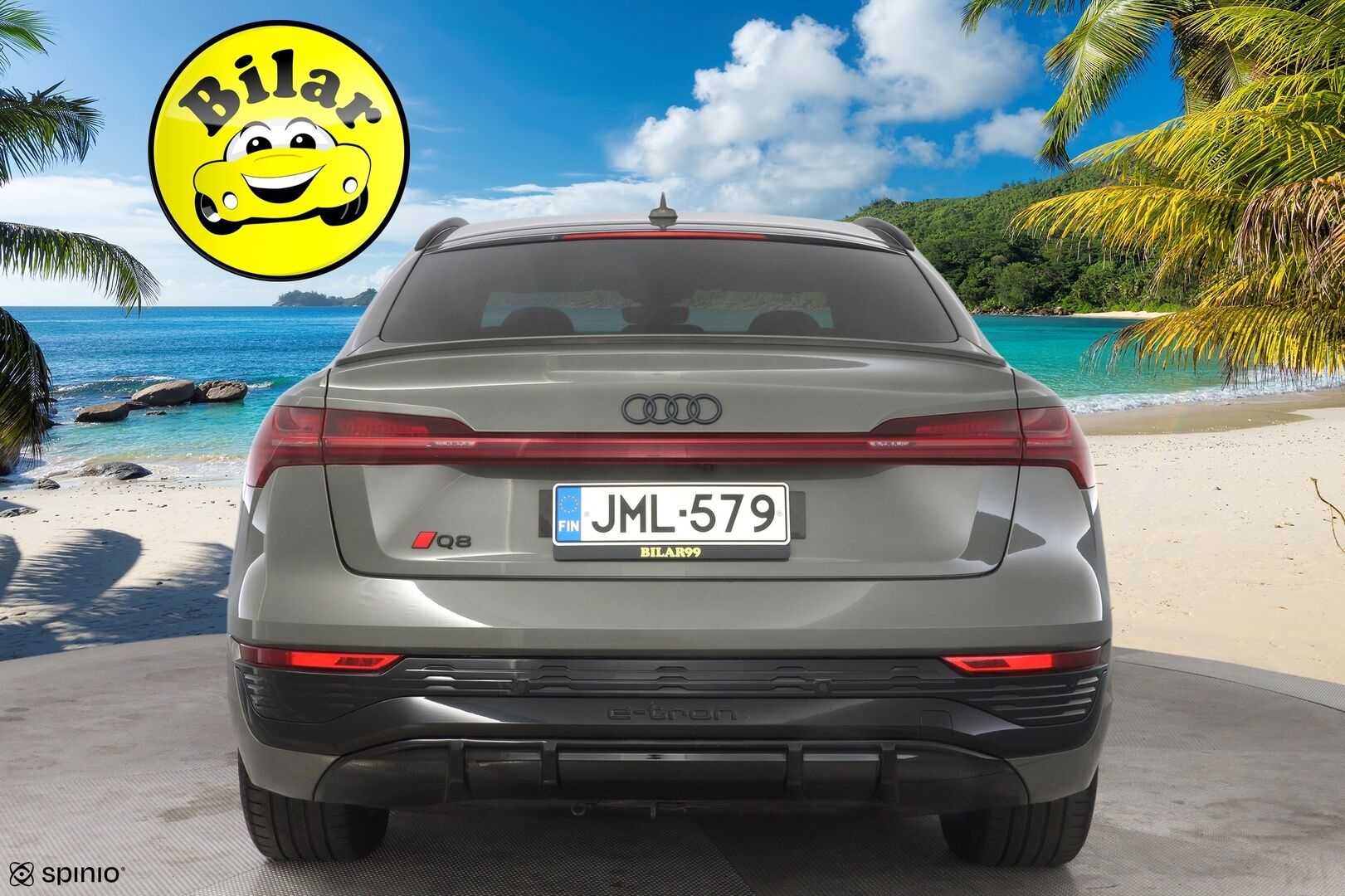 AUDI Q8 E-TRON 2024 Sportback 55 quattro S line - Adapt. Vakkari | Ilma-alusta | Digipeilit | HUD | 360° Kamera / Panorama | Matrix LED | Sporttipenkki Muistilla | KeylessGo