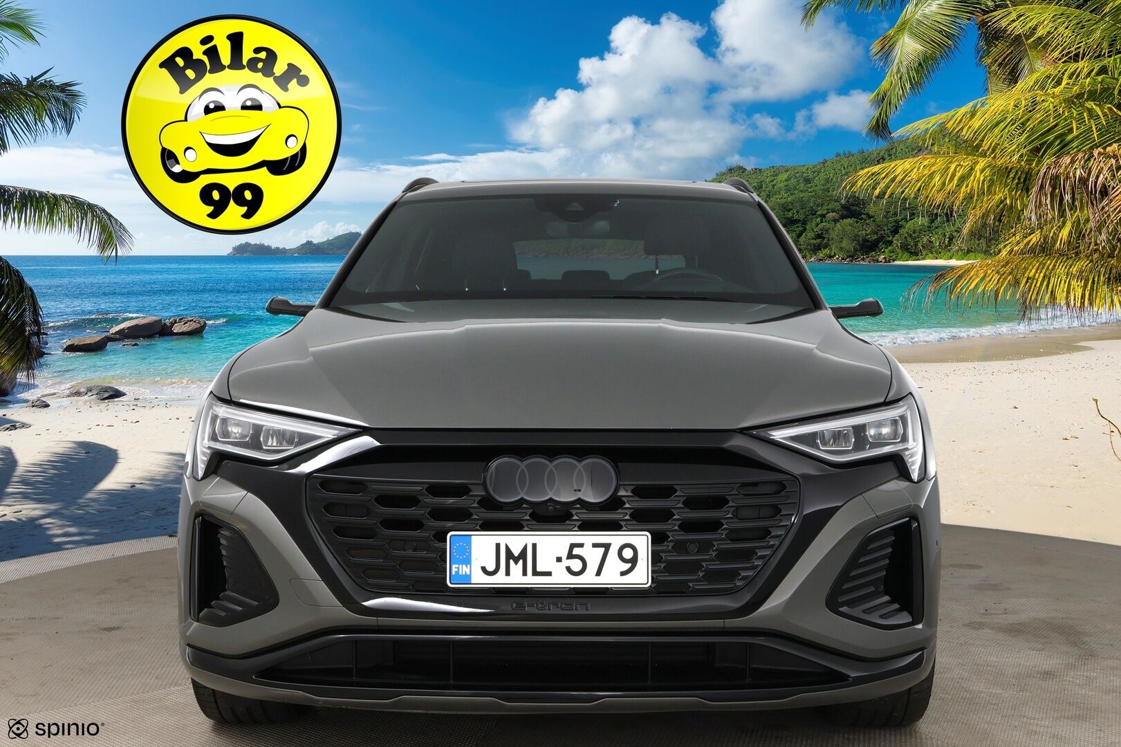 AUDI Q8 E-TRON 2024 Sportback 55 quattro S line - 2,99 % KORKOTARJOUS TÄHÄN AUTOON 14.9. ASTI! - Adapt. Vakkari / Ilma-alusta / Digipeilit / HUD / 360° Kamera / Panorama / Matrix LED / Sporttipenkki Muistilla / KeylessGo