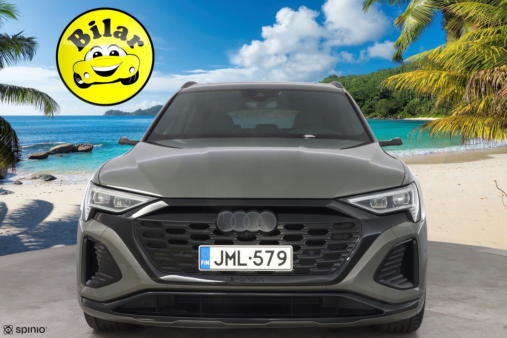 AUDI Q8 E-TRON 2024 Sportback 55 quattro S line - Adapt. Vakkari | Ilma-alusta | Digipeilit | HUD | 360° Kamera / Panorama | Matrix LED | Sporttipenkki Muistilla | KeylessGo