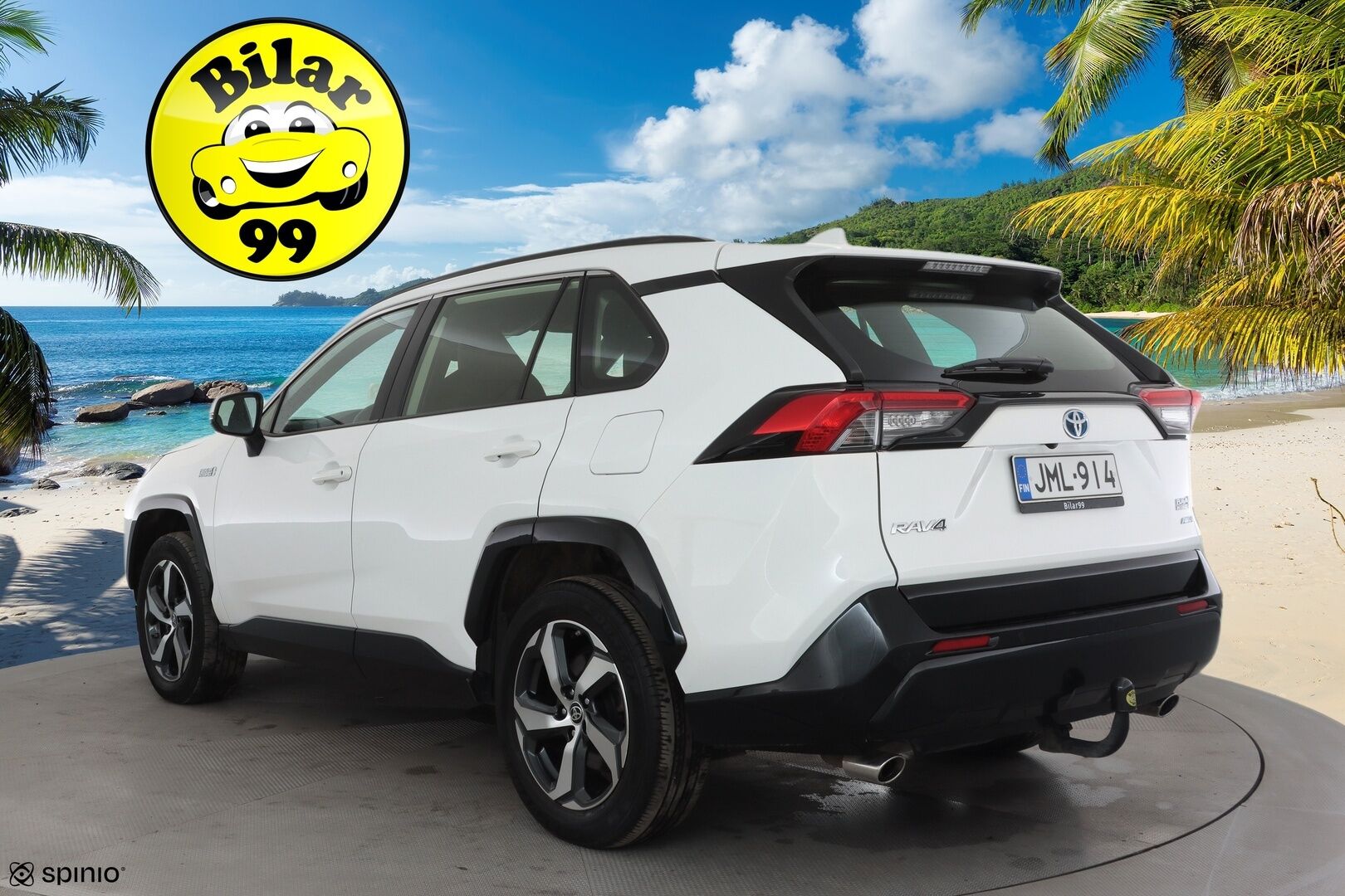 Toyota RAV4 Plug-in 2022 Hybrid 2,5 AWD-i Active Charged Edition * ACC / Koukku / P.kamera / LED / Sähköpenkki / Keyless / Facelift / Ratinlämmitin * - Suomi-auto / Kahdet renkaat aluvanteilla / Merkkihuollettu - HULLUT AVAJAISHULINAT KORKOTARJOUS 3,29 %