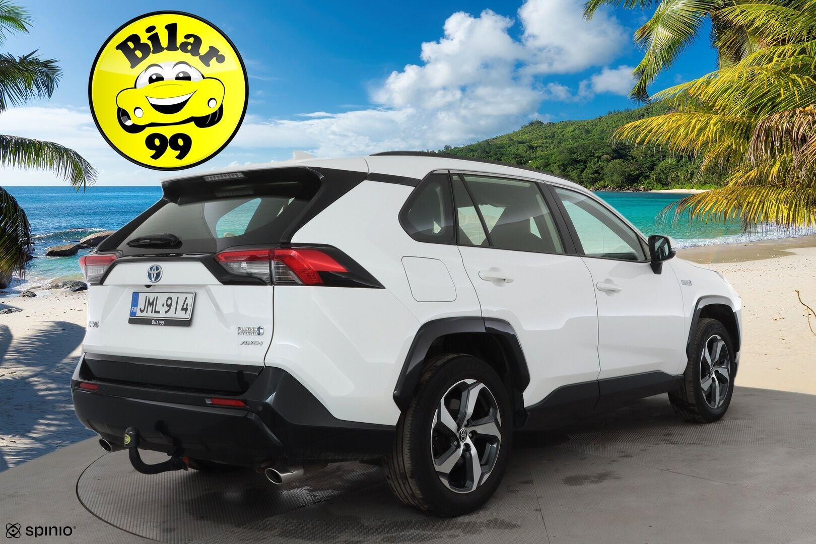 Toyota RAV4 Plug-in 2022 Hybrid 2,5 AWD-i Active Charged Edition * ACC / Koukku / P.kamera / LED / Sähköpenkki / Keyless / Facelift / Ratinlämmitin * - Suomi-auto / Kahdet renkaat aluvanteilla / Merkkihuollettu - HULLUT AVAJAISHULINAT KORKOTARJOUS 3,29 %