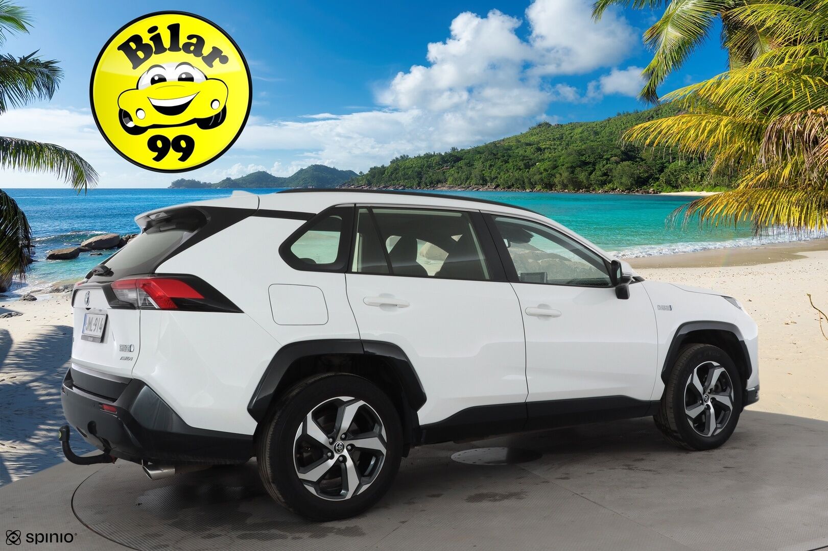 Toyota RAV4 Plug-in 2022 Hybrid 2,5 AWD-i Active Charged Edition * ACC / Koukku / P.kamera / LED / Sähköpenkki / Keyless / Facelift / Ratinlämmitin * - Suomi-auto / Kahdet renkaat aluvanteilla / Merkkihuollettu - HULLUT AVAJAISHULINAT KORKOTARJOUS 3,29 %