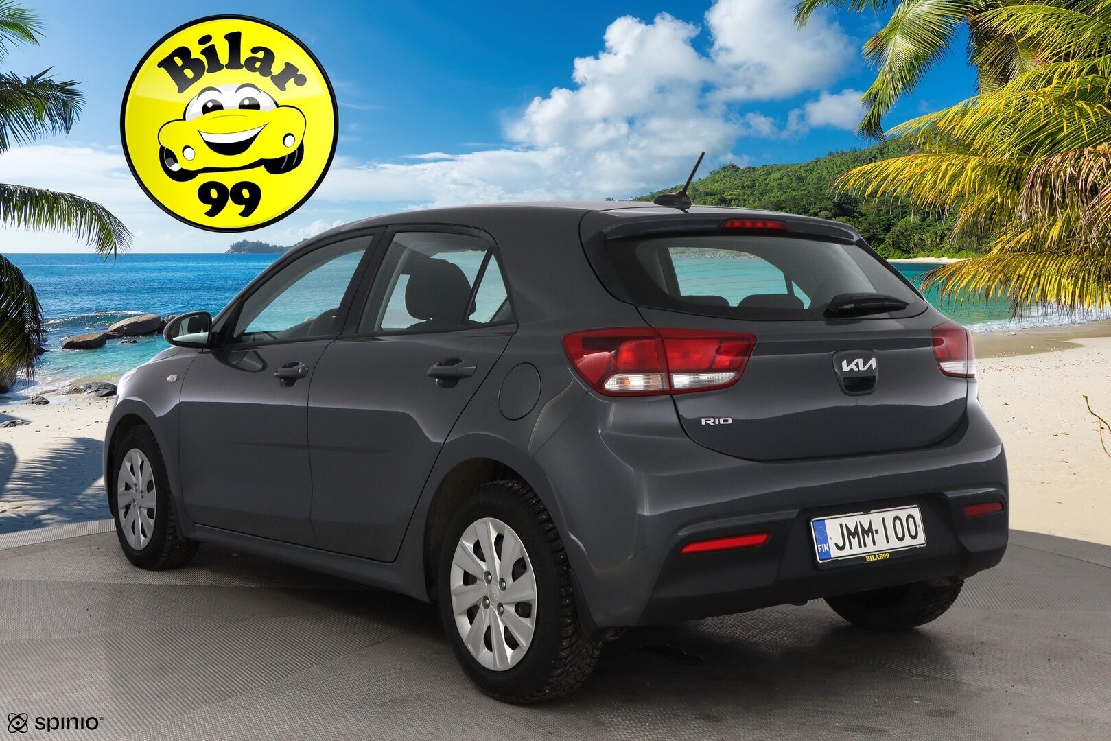 Kia Rio 2022 1,0 T-GDI 100hv * Suomiauto / Vakkari / Lohko & Sisäpistoke / Ratinlämmitys / 2x Huippurenkaat! - Siisti yksilö / Juuri tullut Tampereelle!