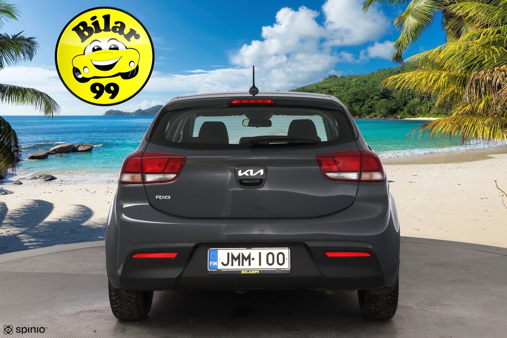 Kia Rio 2022 1,0 T-GDI 100hv * Suomiauto / Vakkari / Lohko & Sisäpistoke / Ratinlämmitys / 2x Huippurenkaat! - Siisti yksilö / Juuri tullut Tampereelle!