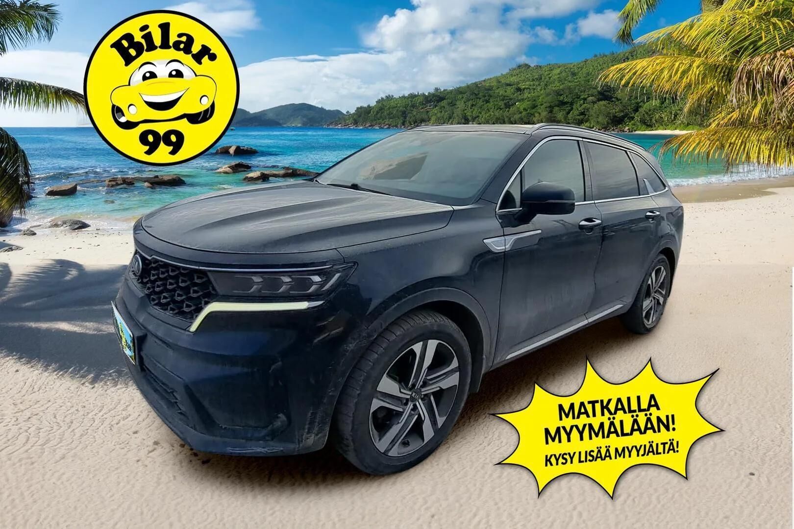 Kia Sorento 2021 1,6 T-GDI Plug-in Hybrid AWD Business Premium AT 7P * Adapt.vakkari / P-kamera / Apple&Android  / Blis * - * 7-paikkainen, neljällä pyörällä vetävä tila-auto vailla uutta omistajaa *