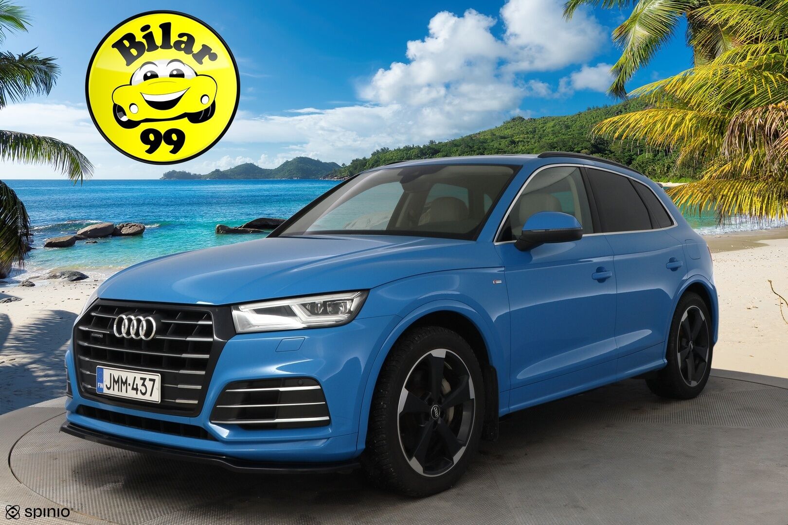 Audi Q5 2020 55 TFSI e quattro S tronic Electrified Edition S Line * Panorama / Bang & Olufsen / HUD / Hieronta / Ilma-Alusta / Vetokoukku - Muistipenkki / Nahka-Alcantara / Matrix LED / SUPERVARUSTEET!