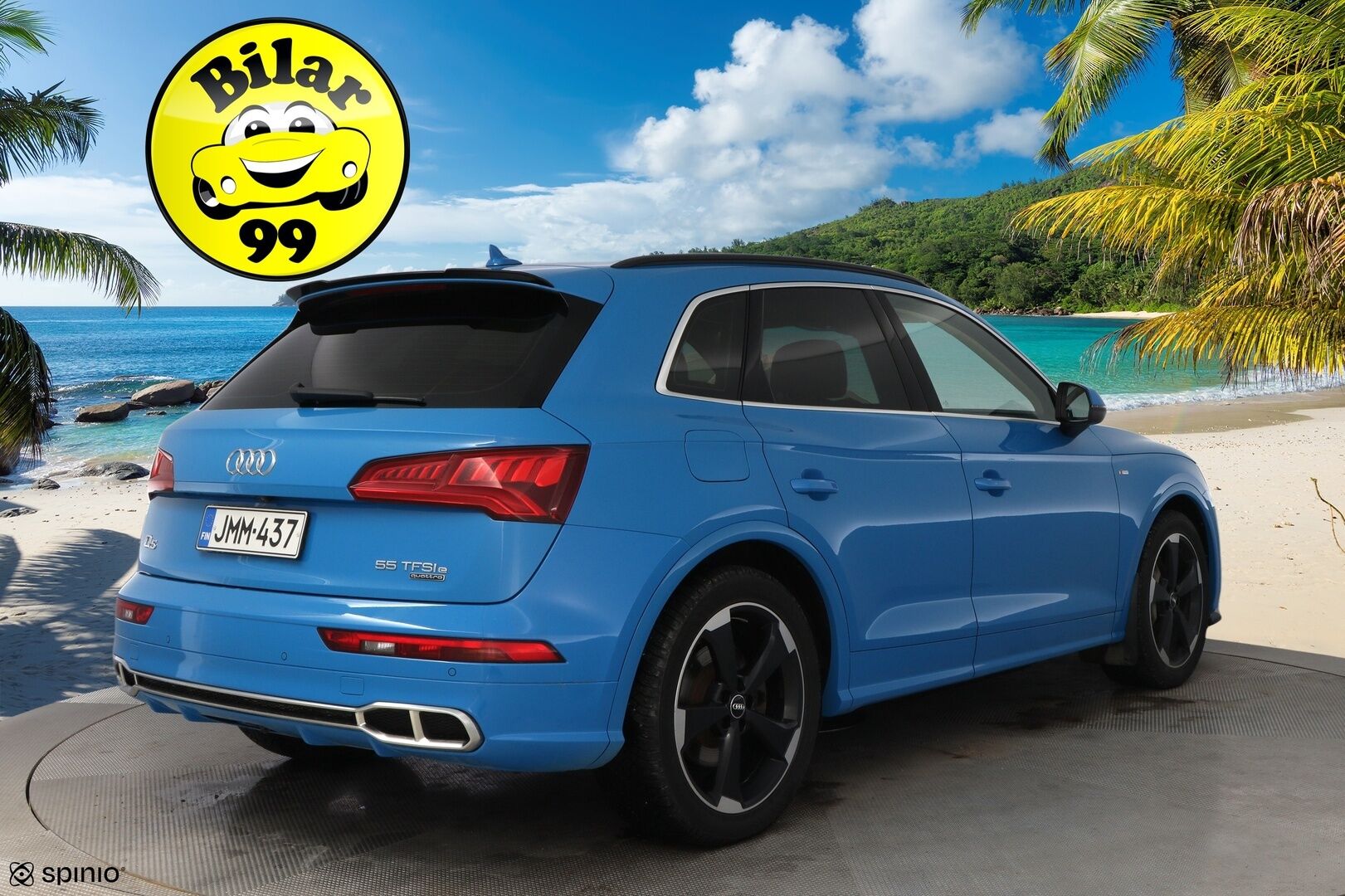 Audi Q5 2020 55 TFSI e quattro S tronic Electrified Edition S Line * Panorama / Bang & Olufsen / HUD / Hieronta / Ilma-Alusta / Vetokoukku - Muistipenkki / Nahka-Alcantara / Matrix LED / SUPERVARUSTEET!