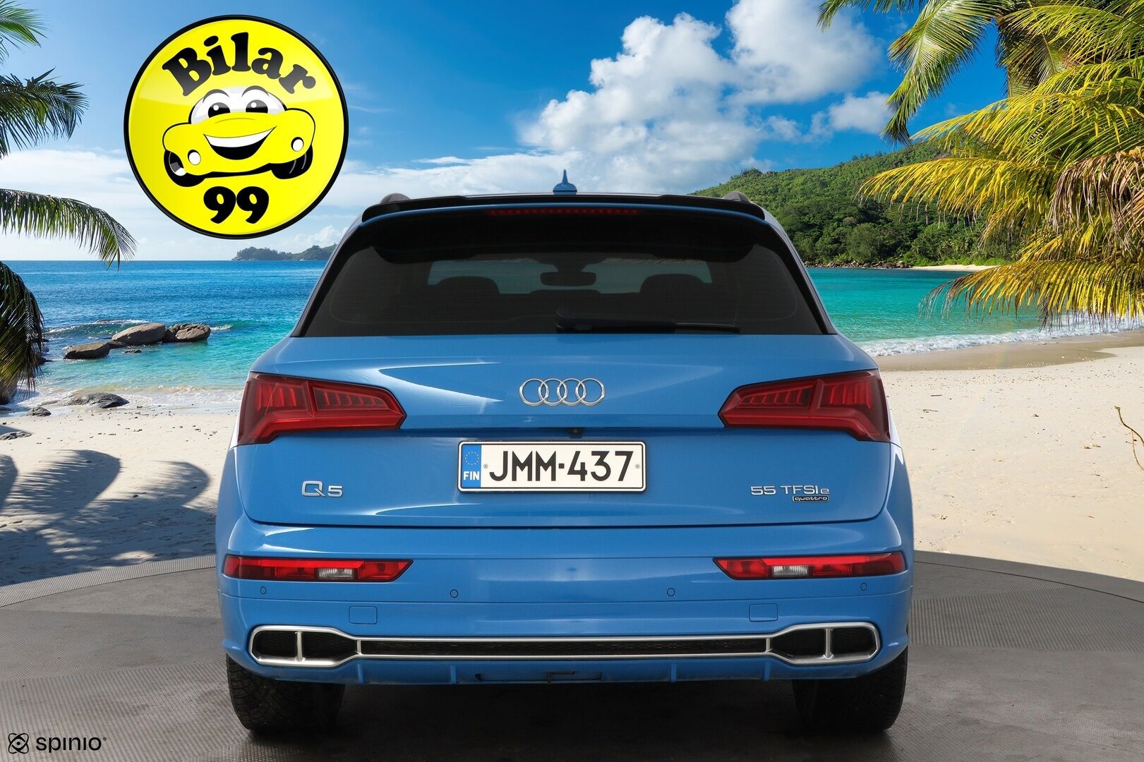 Audi Q5 2020 55 TFSI e quattro S tronic Electrified Edition S Line * Panorama / Bang & Olufsen / HUD / Hieronta / Ilma-Alusta / Vetokoukku - Muistipenkki / Nahka-Alcantara / Matrix LED / SUPERVARUSTEET!