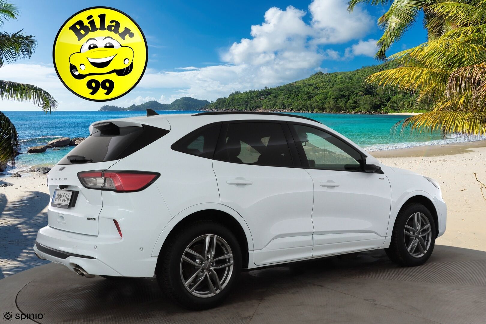 Ford Kuga 2022 2,5 (PHEV) 225hv CVT FWD ST-Line *  ACC / P.kamera / LED / Navi / B&O / Sähköpenkki / KeylessGo / Digimittaristo * - Kahdet renkaat aluvanteilla / Merkkihuollettu - HULLU BLACKWEEK KORKOTARJOUS 2,49%