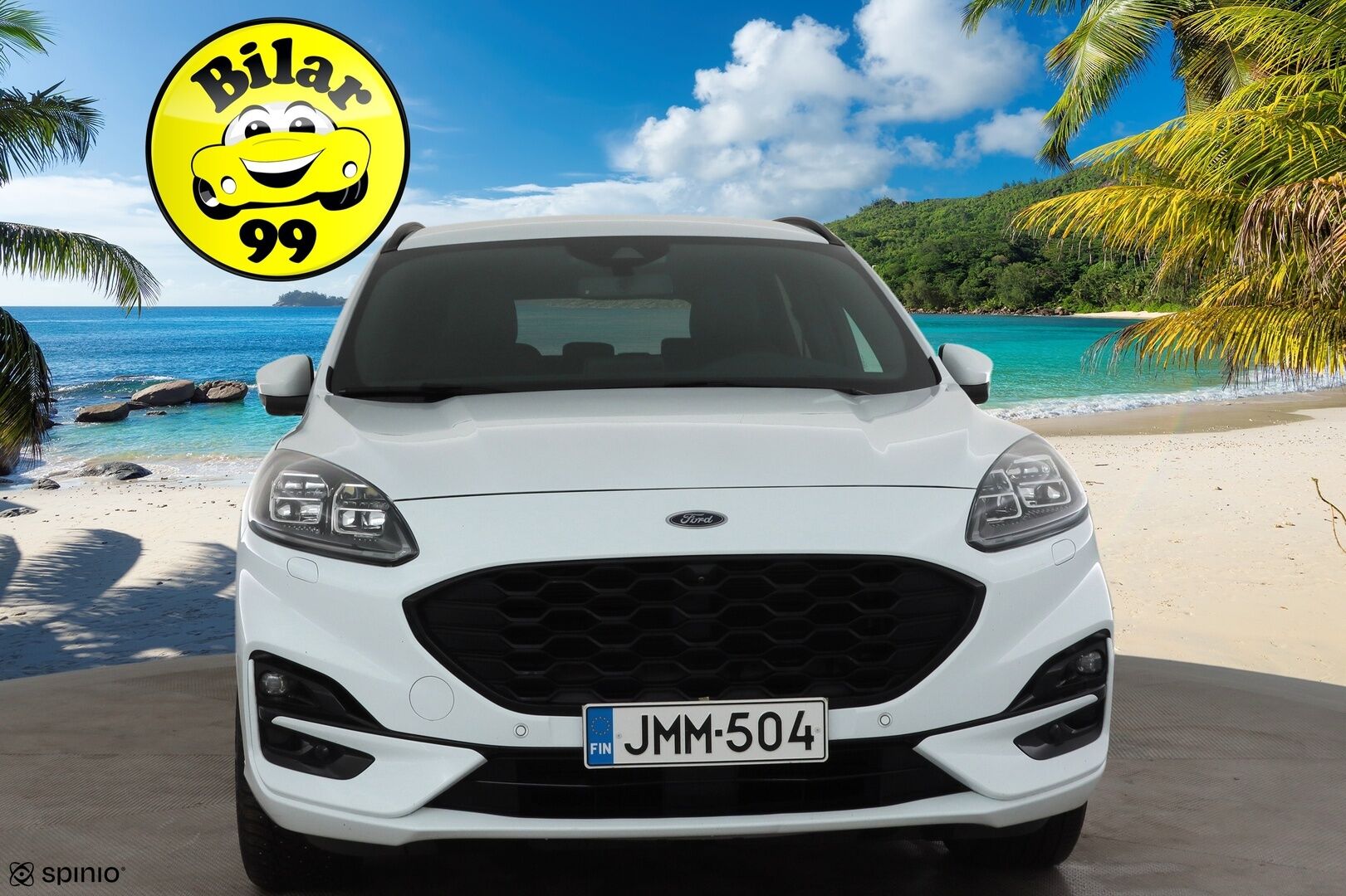 Ford Kuga 2022 2,5 (PHEV) 225hv CVT FWD ST-Line *  ACC / P.kamera / LED / Navi / B&O / Sähköpenkki / KeylessGo / Digimittaristo * - Akku kuntotarkistettu / Kahdet renkaat aluvanteilla / Merkkihuollettu