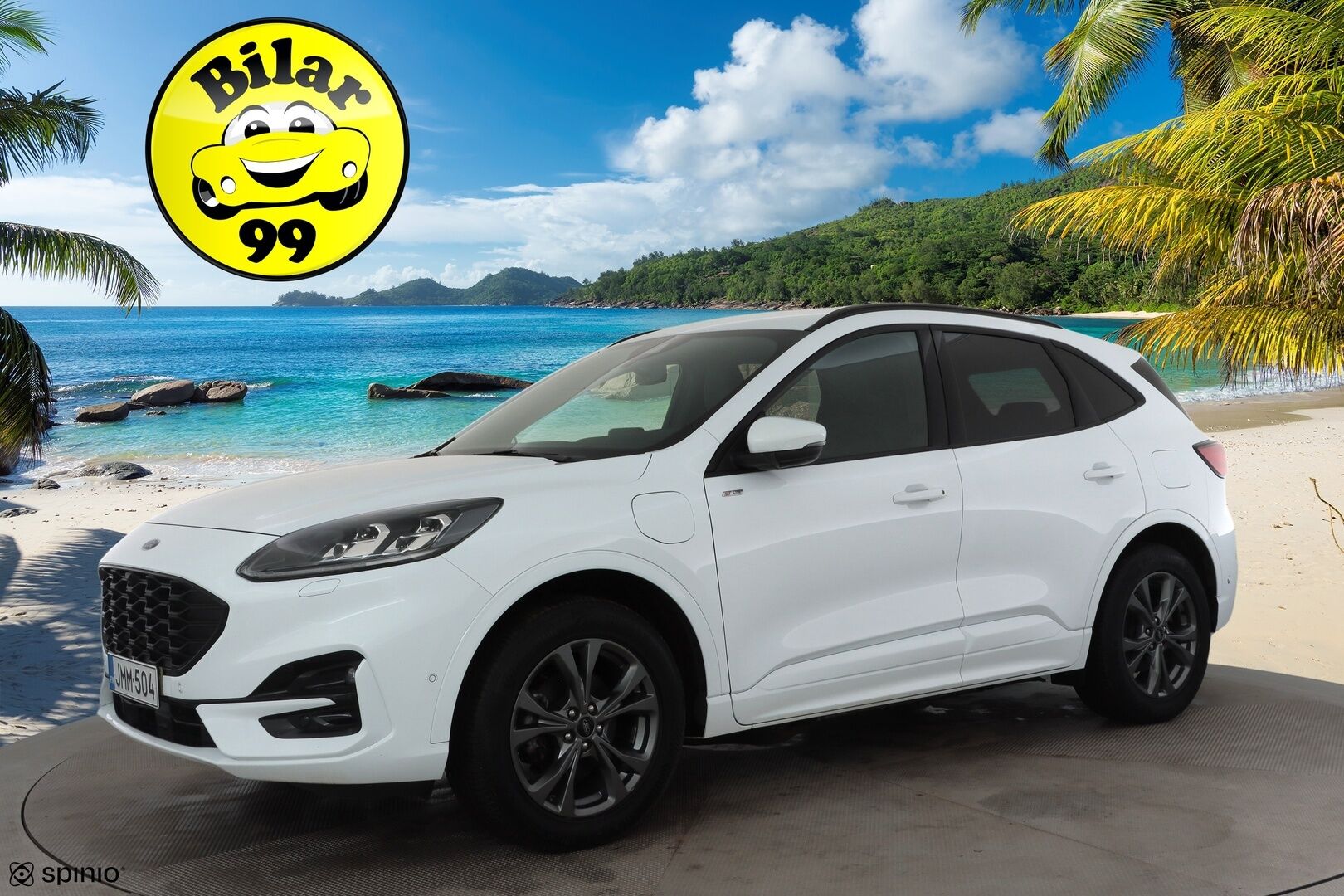 Ford Kuga 2022 2,5 (PHEV) 225hv CVT FWD ST-Line *  ACC / P.kamera / LED / Navi / B&O / Sähköpenkki / KeylessGo / Digimittaristo * - Akku kuntotarkistettu / Kahdet renkaat aluvanteilla / Merkkihuollettu