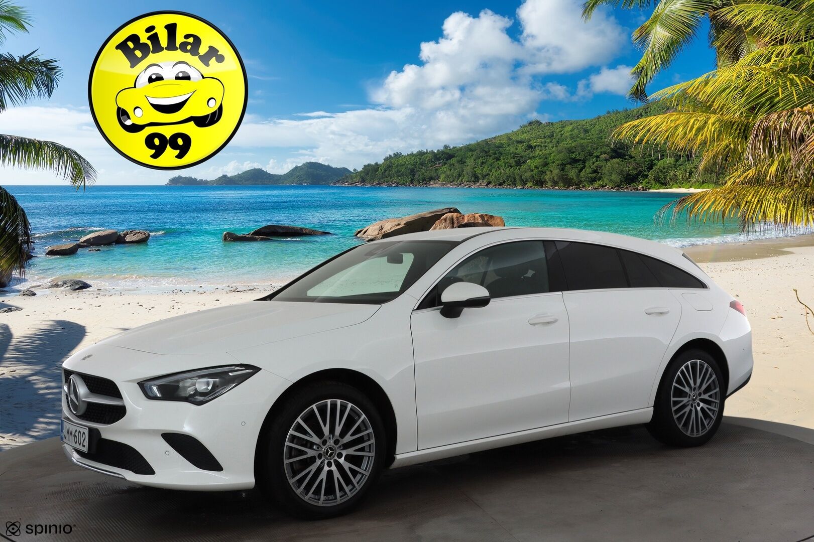 Mercedes-Benz CLA 2023 250 e A Shooting Brake Business Edition * Distronic Pro / P.kamera / Widescreen / Sähköluukku / LED / Navi / Puolinahat * - Suomi-auto / Kahdet renkaat aluvanteilla