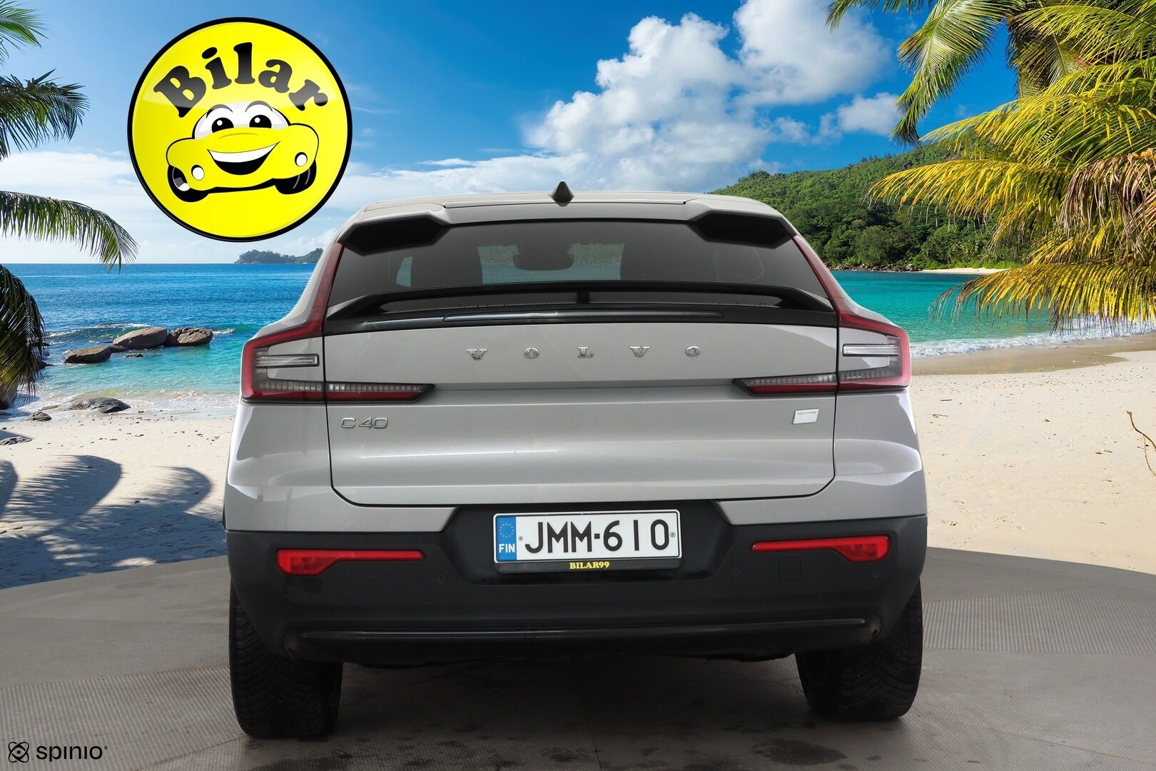 Volvo C40 2023 Recharge Single Ultimate aut - | ILP | Lasikatto | ACC | 360 | H&K | Sporttipenkki Muistilla | LED | Navi | Katveavustin | Kaistavahti | Keyless | Merkkihuollot | 2x Latauskaapelit | Kahdet renkaat | 1-om Suomi-auto |