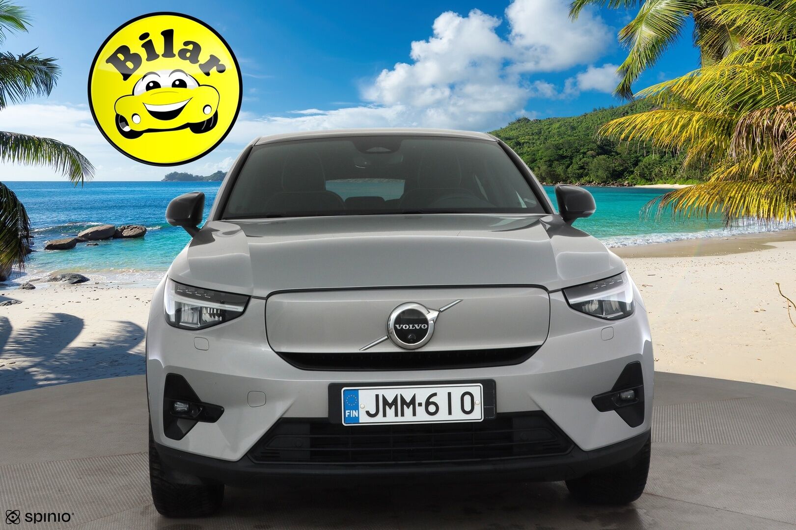 Volvo C40 2023 Recharge Single Ultimate aut - | ILP | Lasikatto | ACC | 360 | H&K | Sporttipenkki Muistilla | LED | Navi | Katveavustin | Kaistavahti | Keyless | Merkkihuollot | 2x Latauskaapelit | Kahdet renkaat | 1-om Suomi-auto |