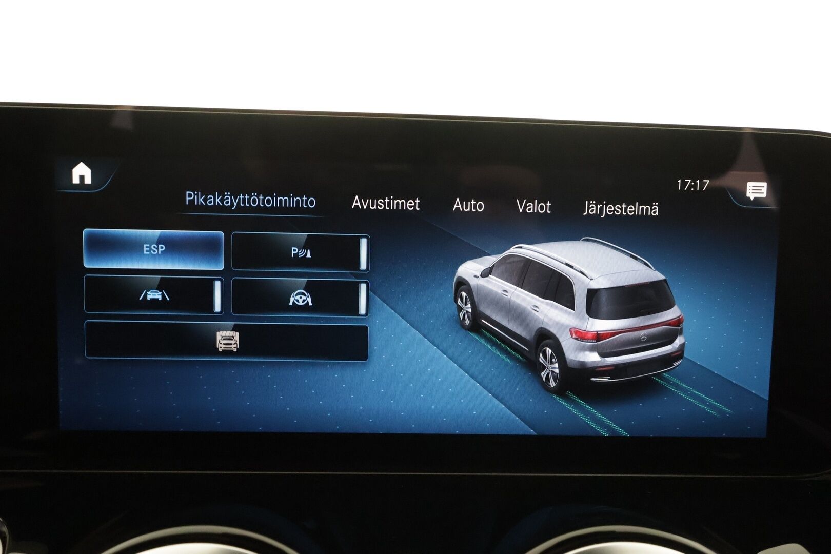 Mercedes-Benz EQB 2023 350 4MATIC AMG Business 7-P * Distronic+ / Panorama / 360° / Midline / Keyless / Nahat / Widescreen * - Suomi-auto / Kahdet renkaat aluvanteilla / Merkkihuollettu